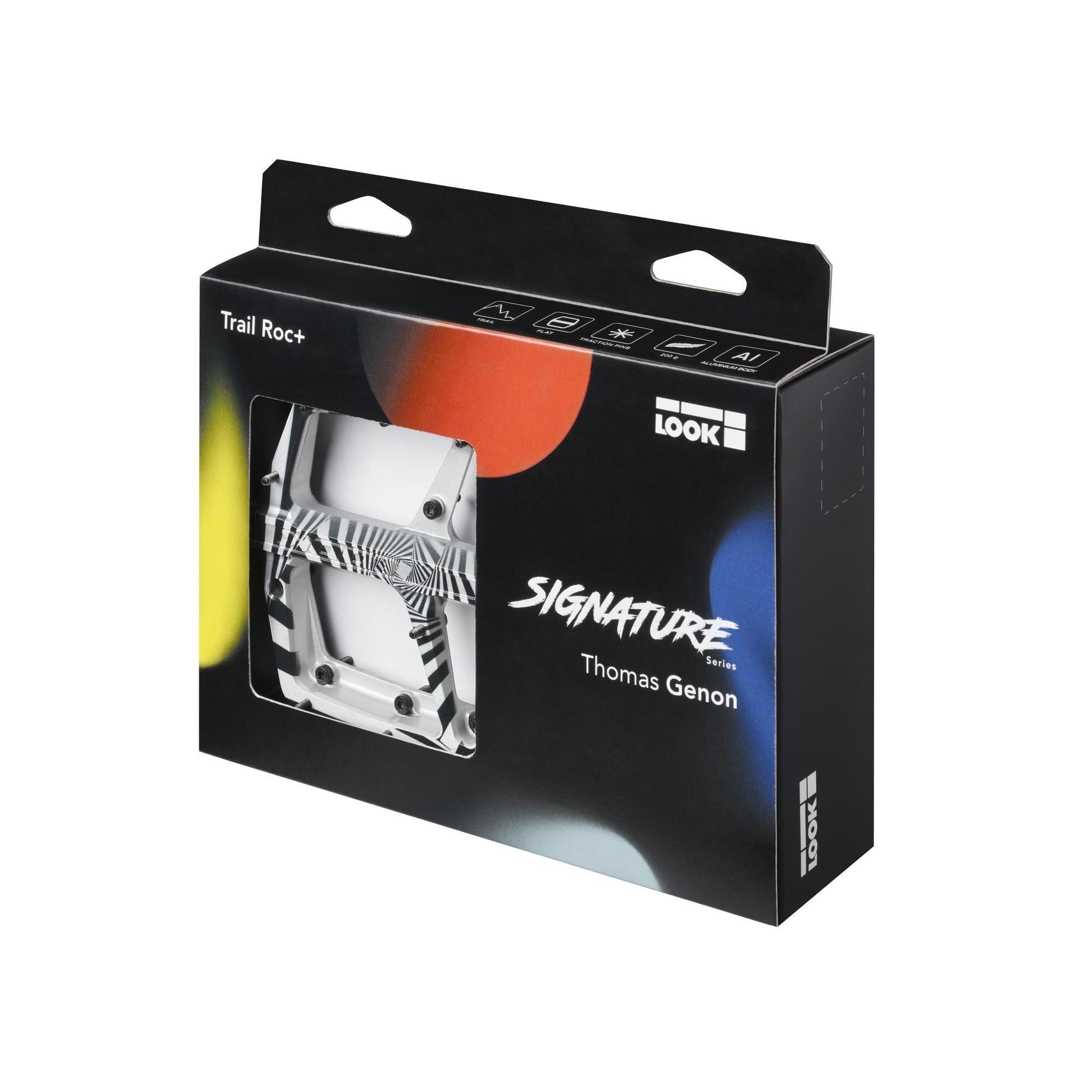 Black - Look - LOOK Trail Roc+ Flat MTB Pedals T Genon Edition - 3