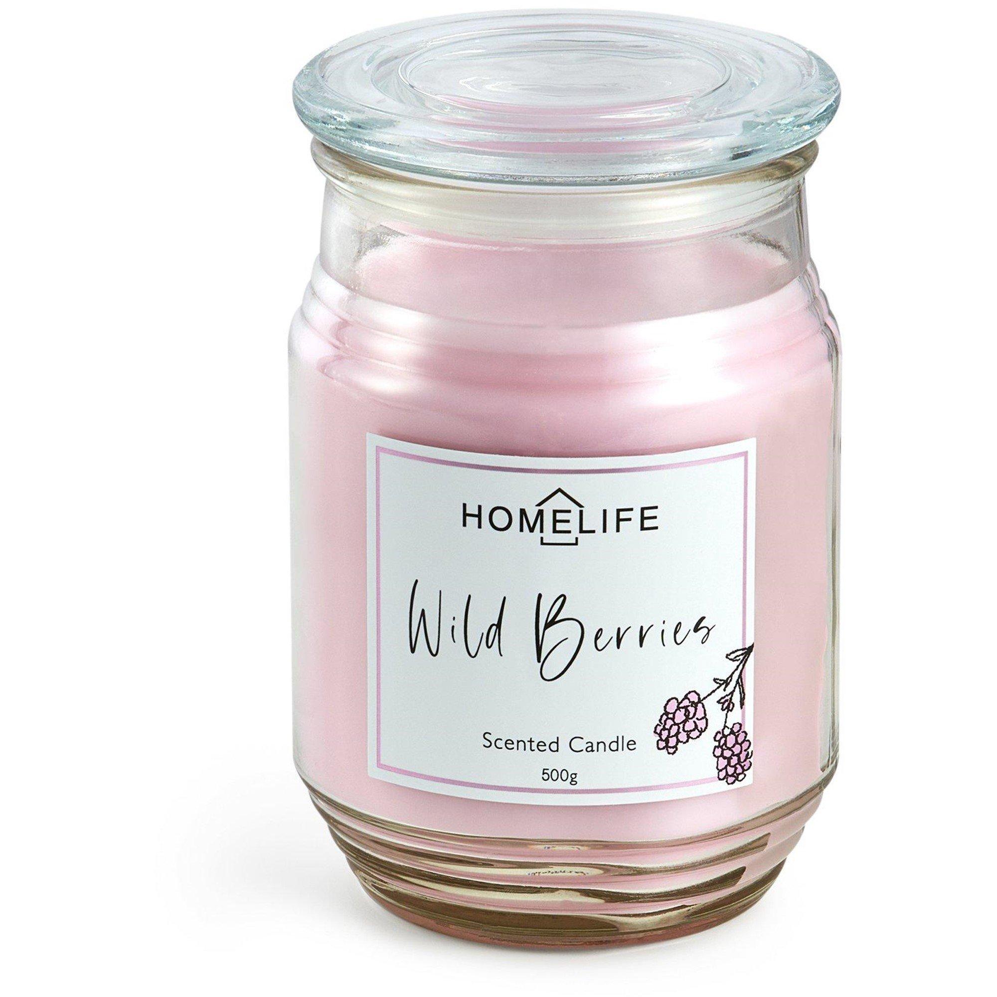 Clear - Homelife - Berries Scented Candle - 2