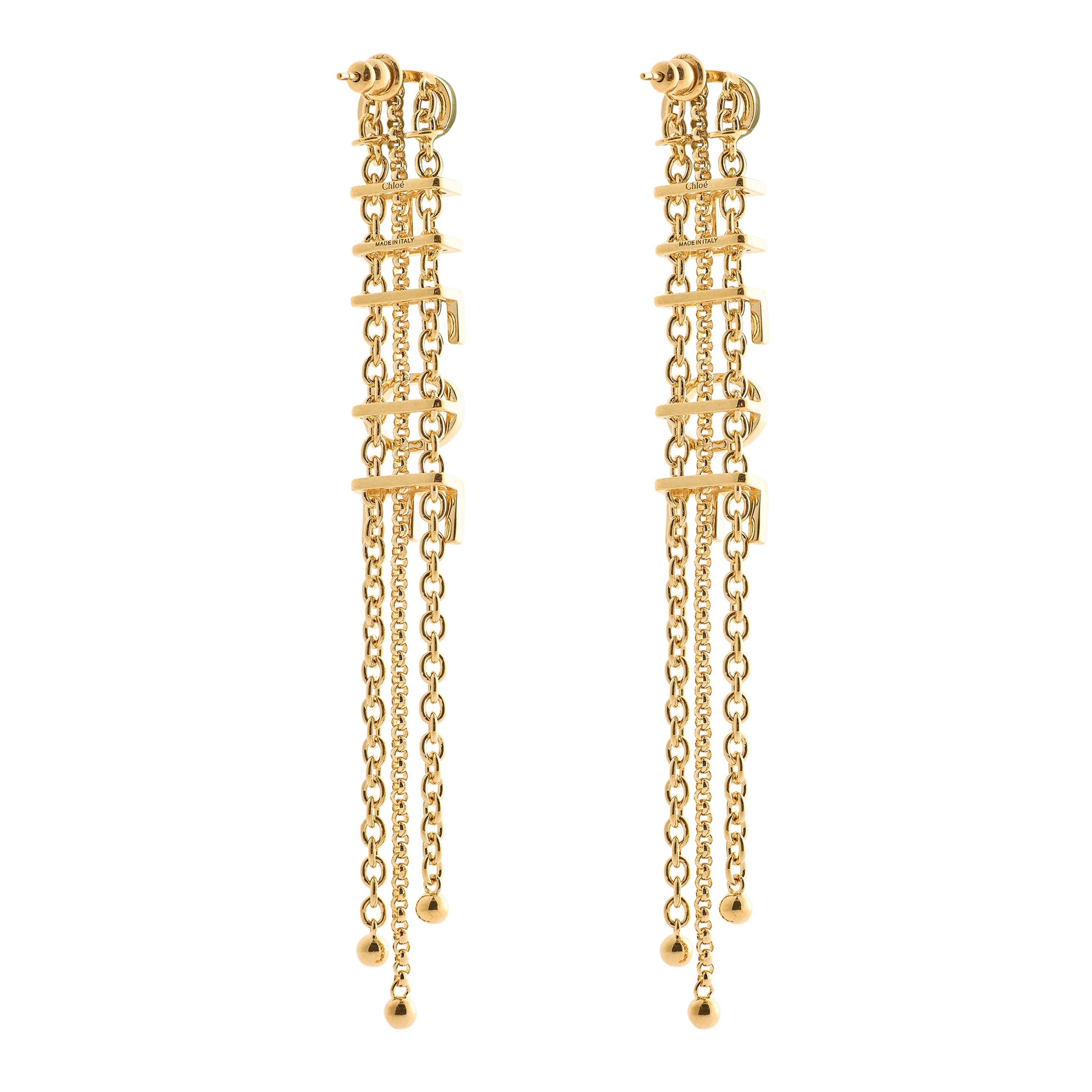 Vintage Gold - Chloe - Women's JE14 Drop Earrings - 2