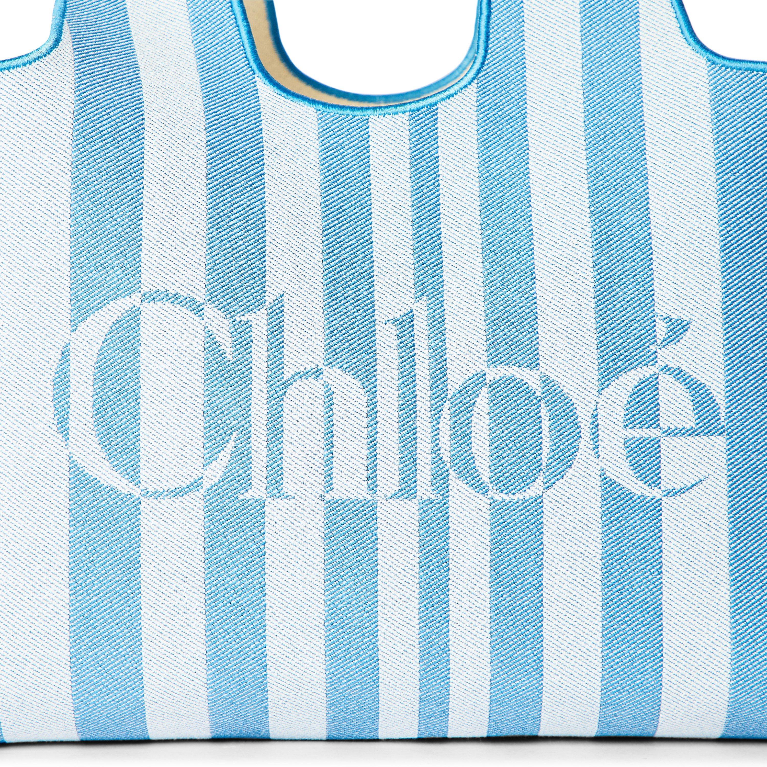 Surfing Blue - Chloe - Women's Stripy Tote Bag - 3