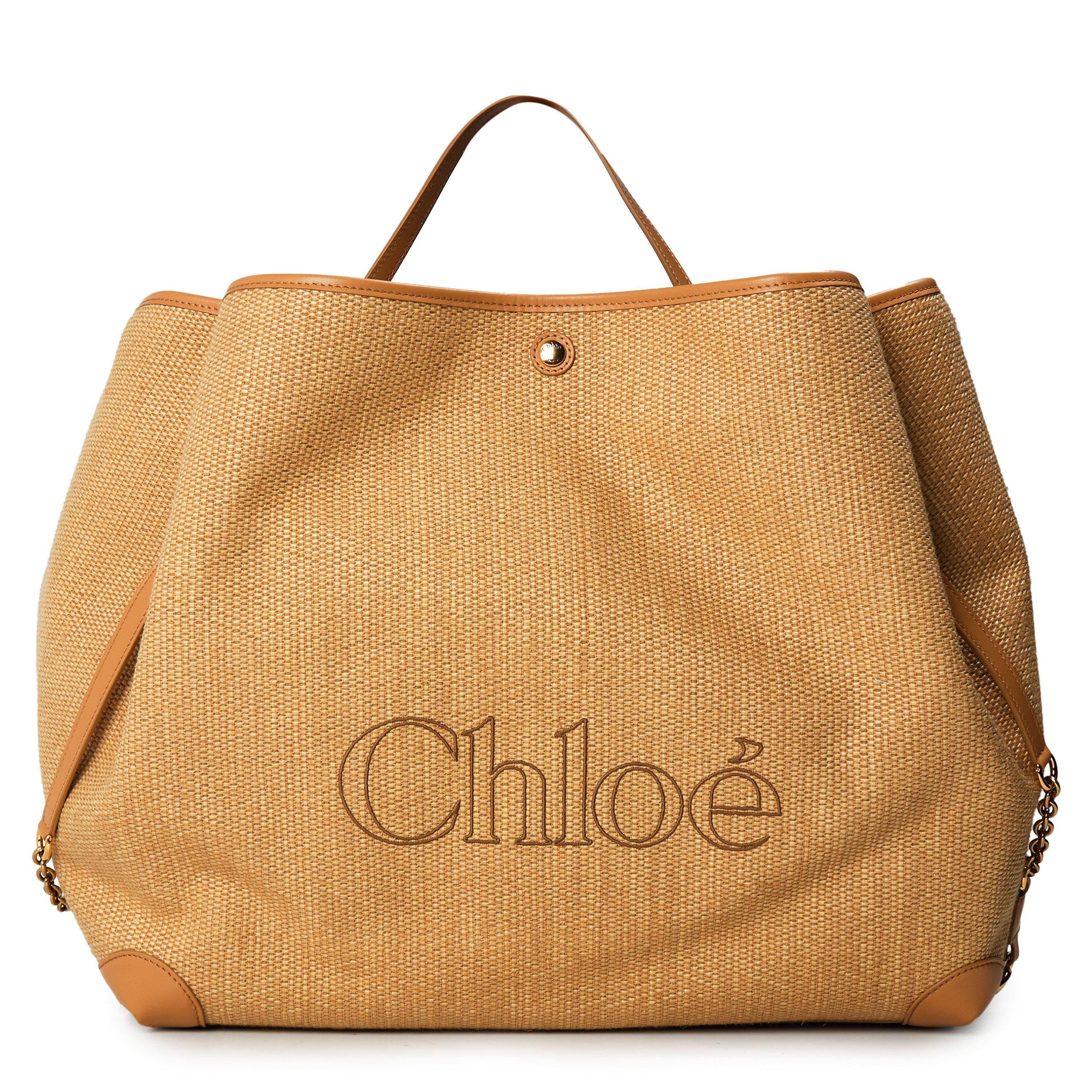 Bleached Brown - Chloe - Women's Clover Tote Bag - 1
