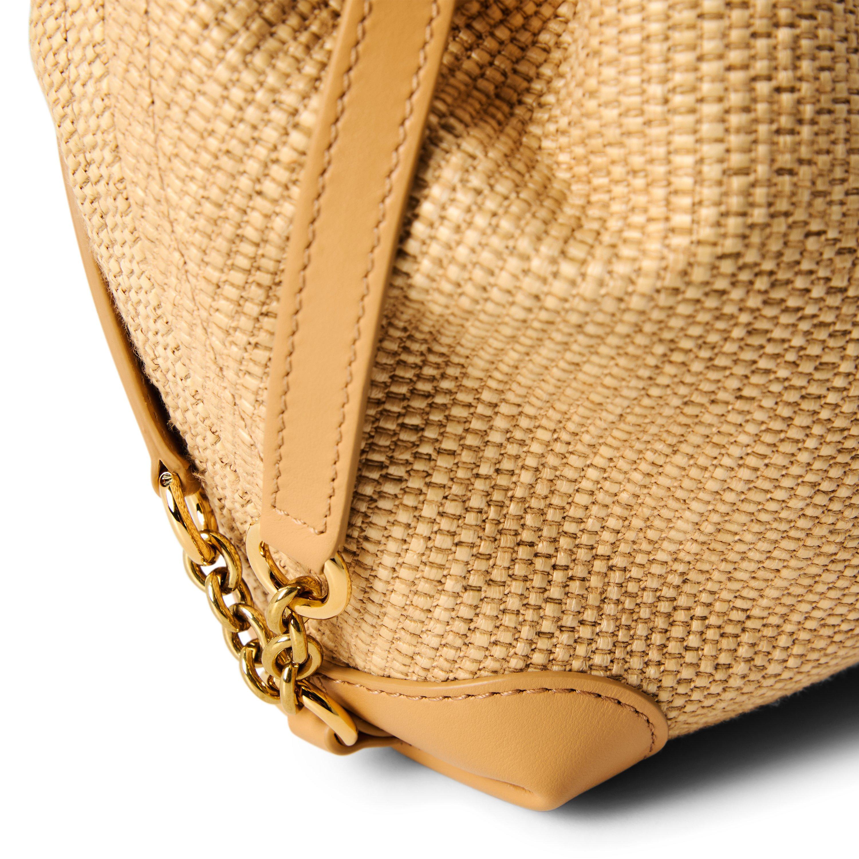 Bleached Brown - Chloe - Women's Banana Shoulder Bag - 3