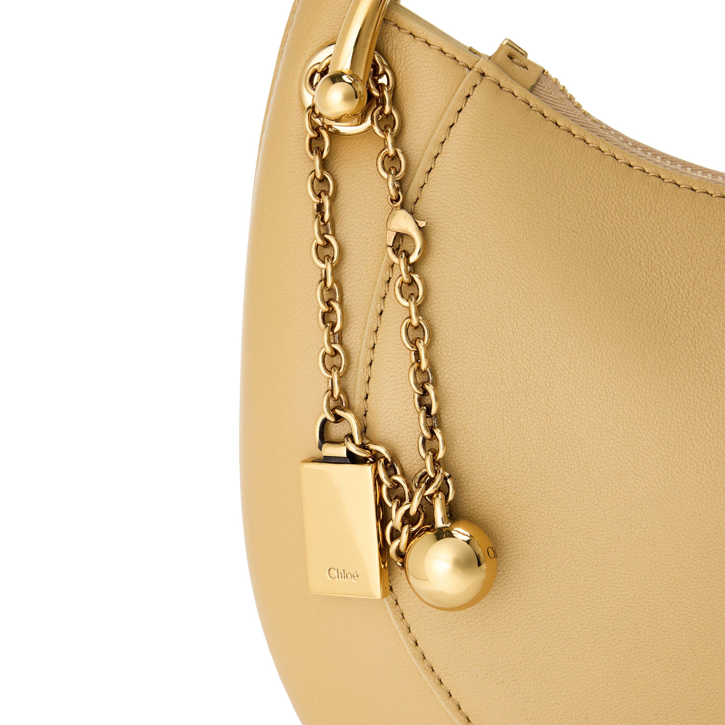 Dusty Beige - Chloe - Women's Chloe Banana Top Handle Bag - 3