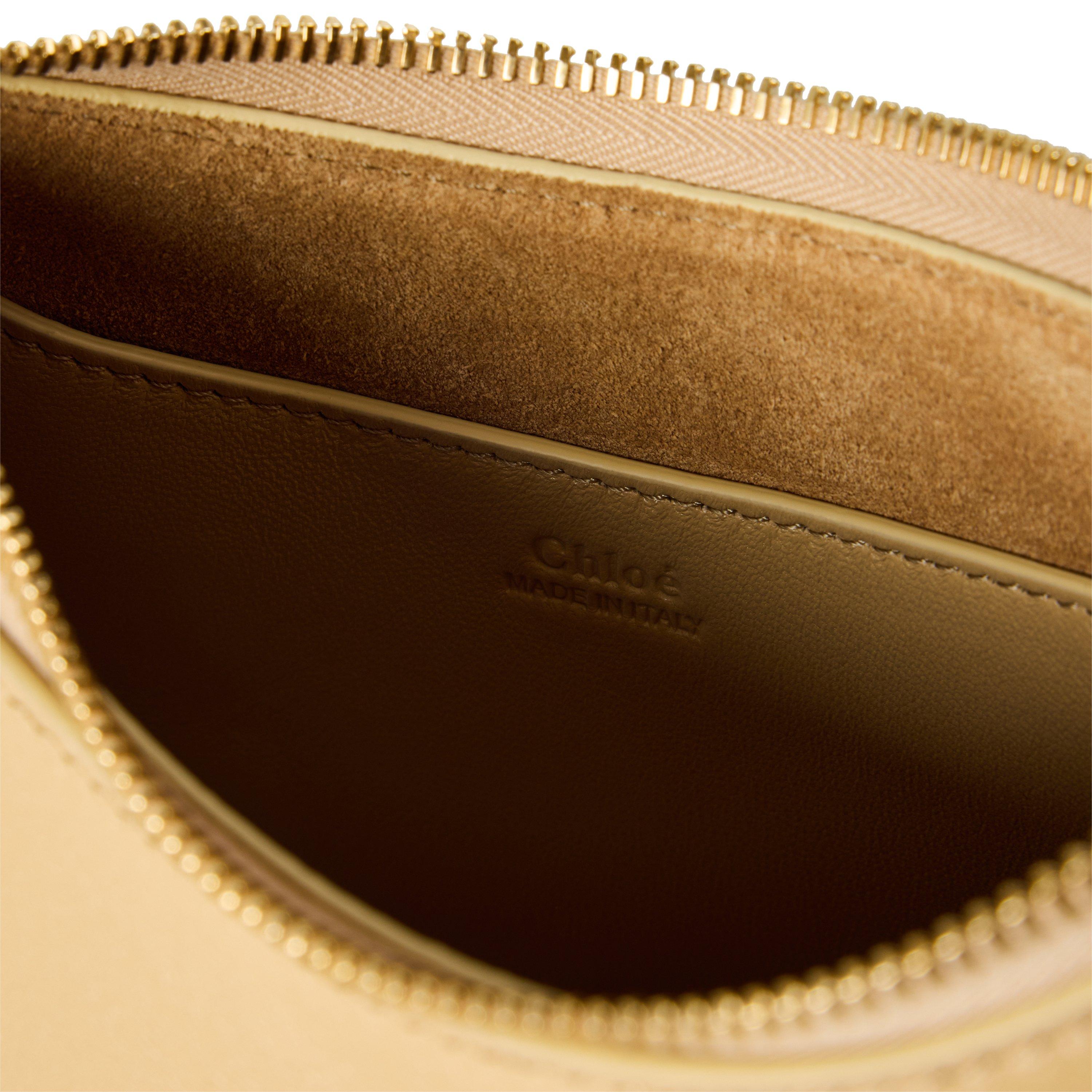 Dusty Beige - Chloe - Women's Chloe Banana Top Handle Bag - 4