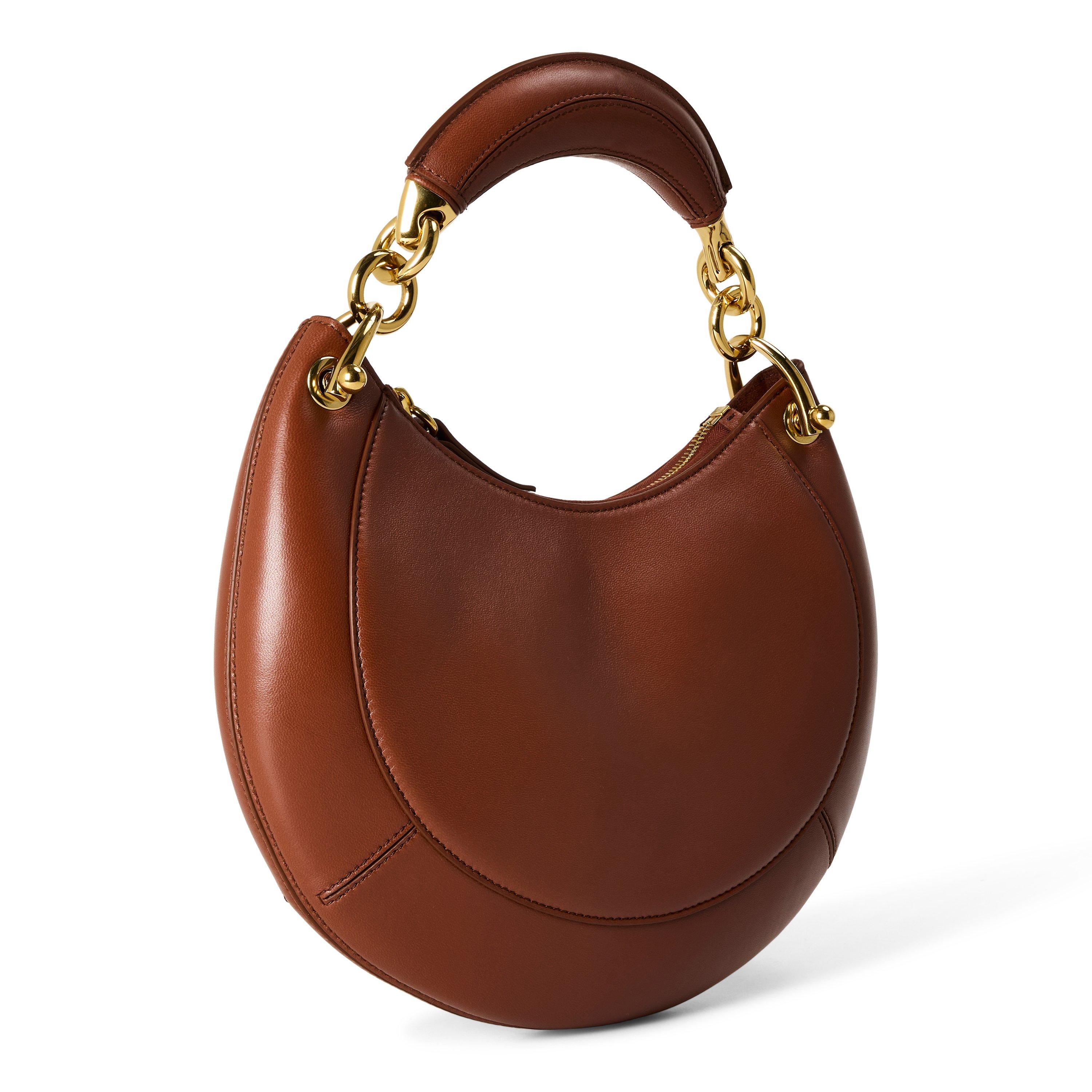 Blushy Brown - Chloe - Women's Chloe Banana Top Handle Bag - 2