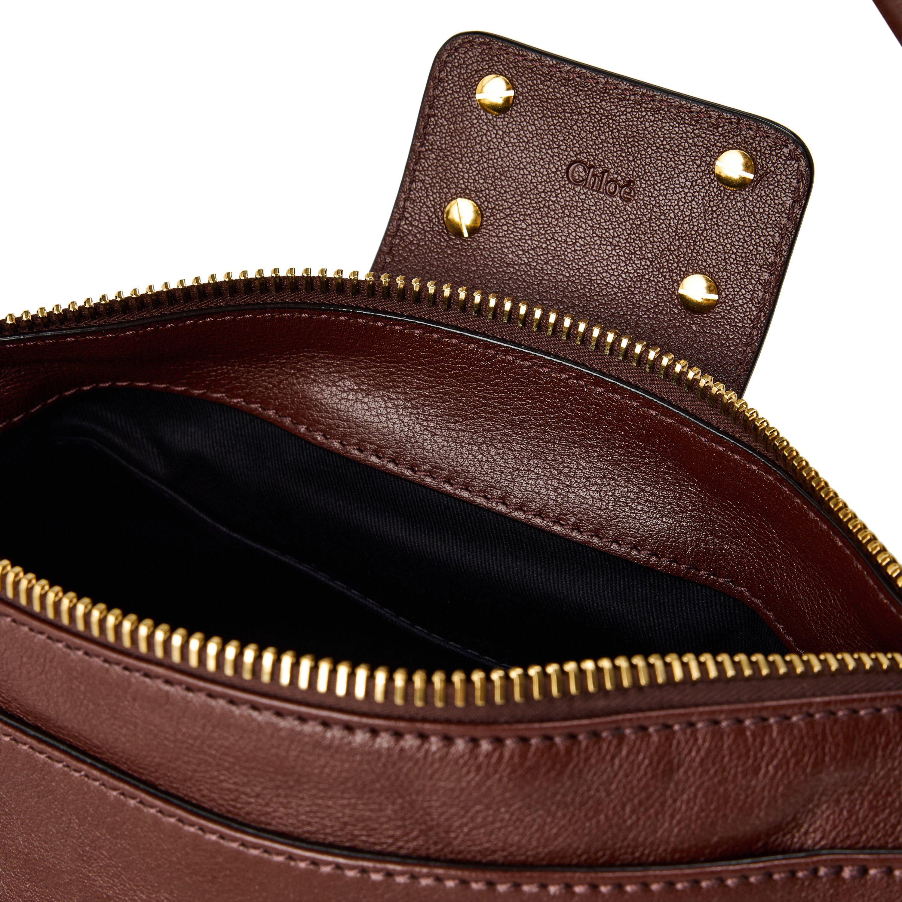 Crafty Brown - Chloe - Women's Paddington Shoulder Bag - 4