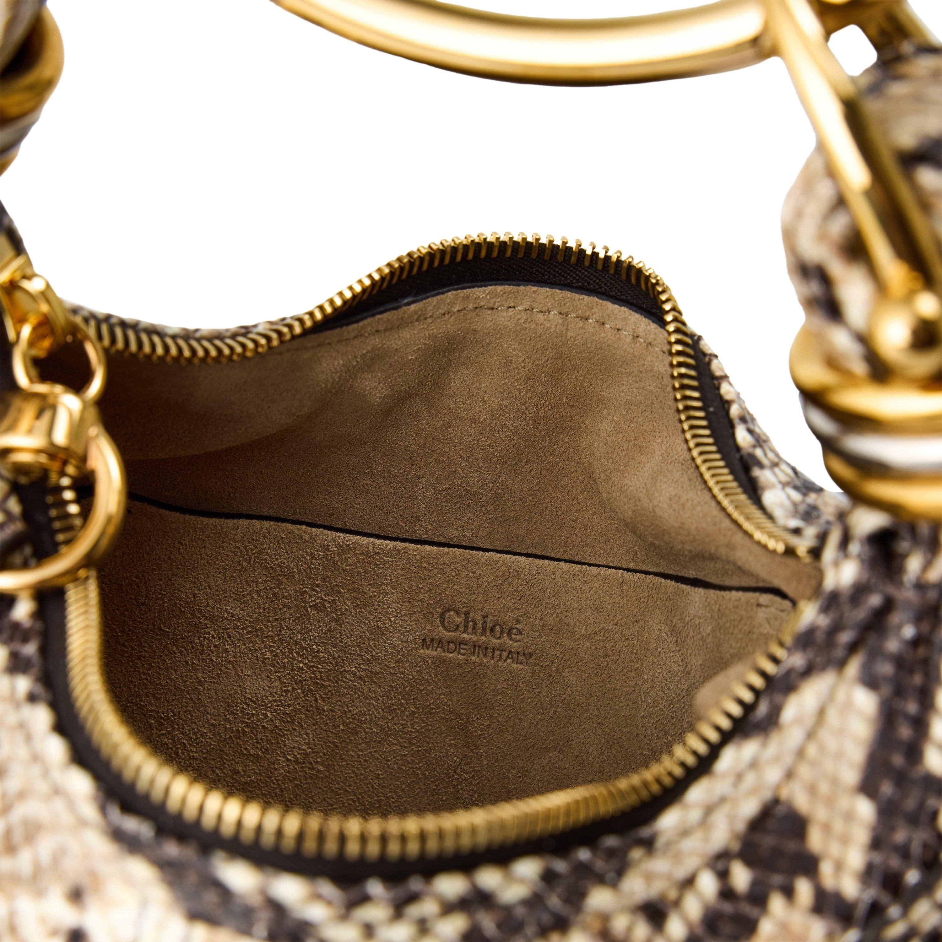 Dusty Beige - Chloe - Women's Bracelet Top Handle Bag - 4