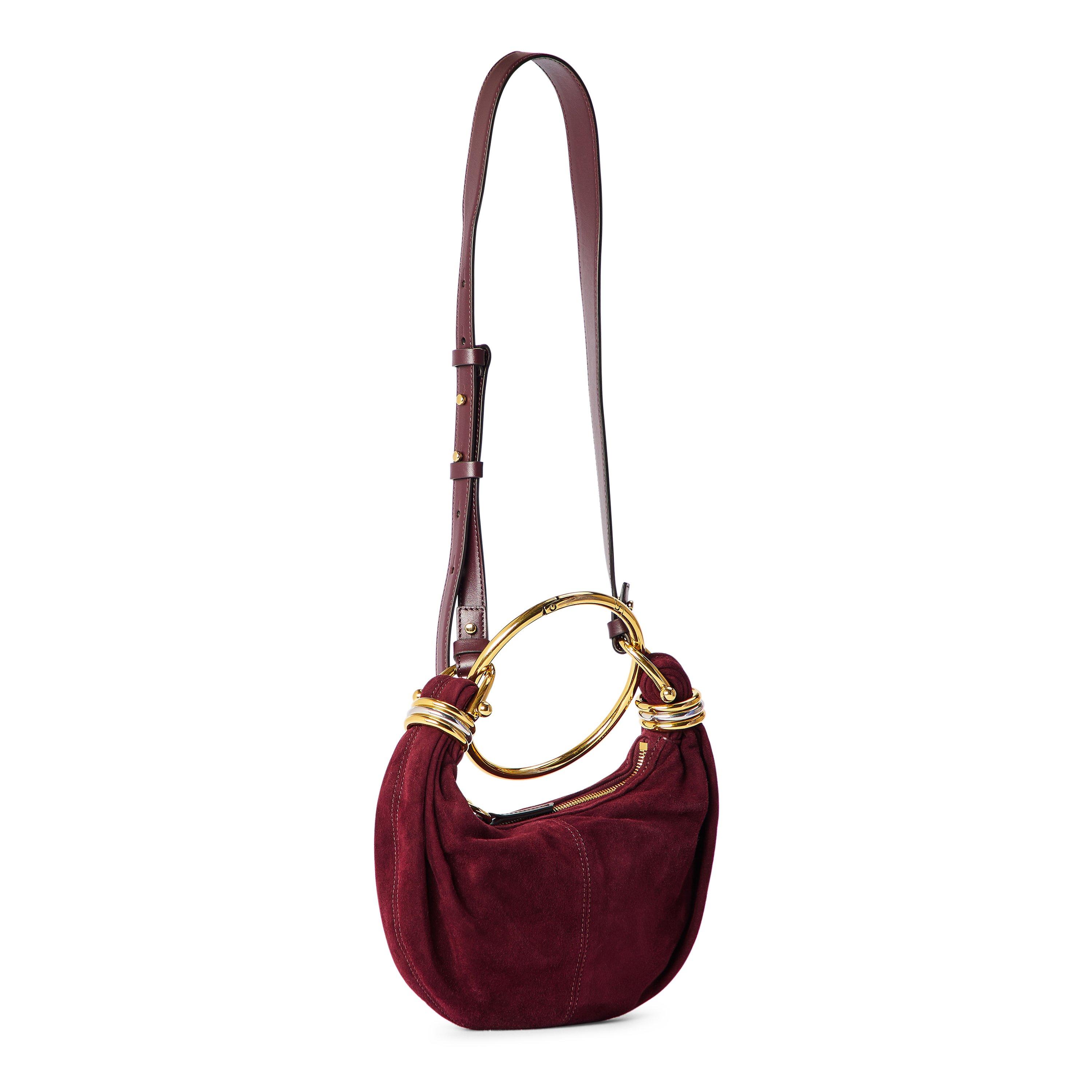Deep Violine - Chloe - Women's Bracelet Top Handle Bag - 2