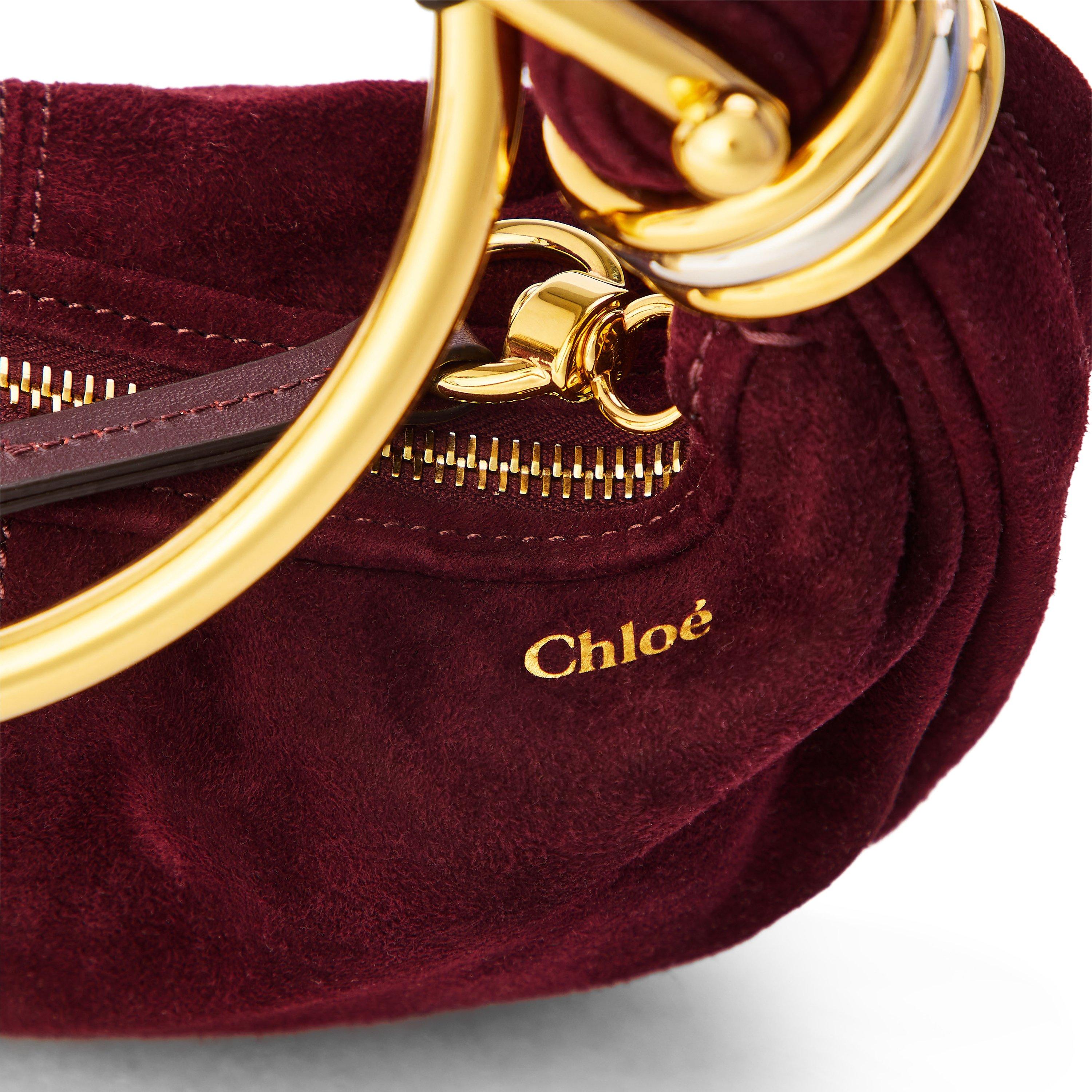 Deep Violine - Chloe - Women's Bracelet Top Handle Bag - 3