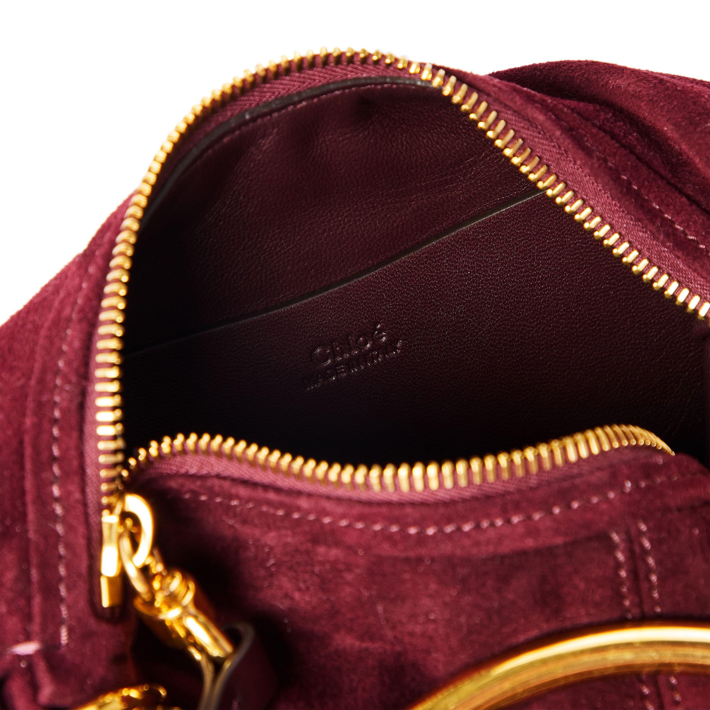 Deep Violine - Chloe - Women's Bracelet Top Handle Bag - 4
