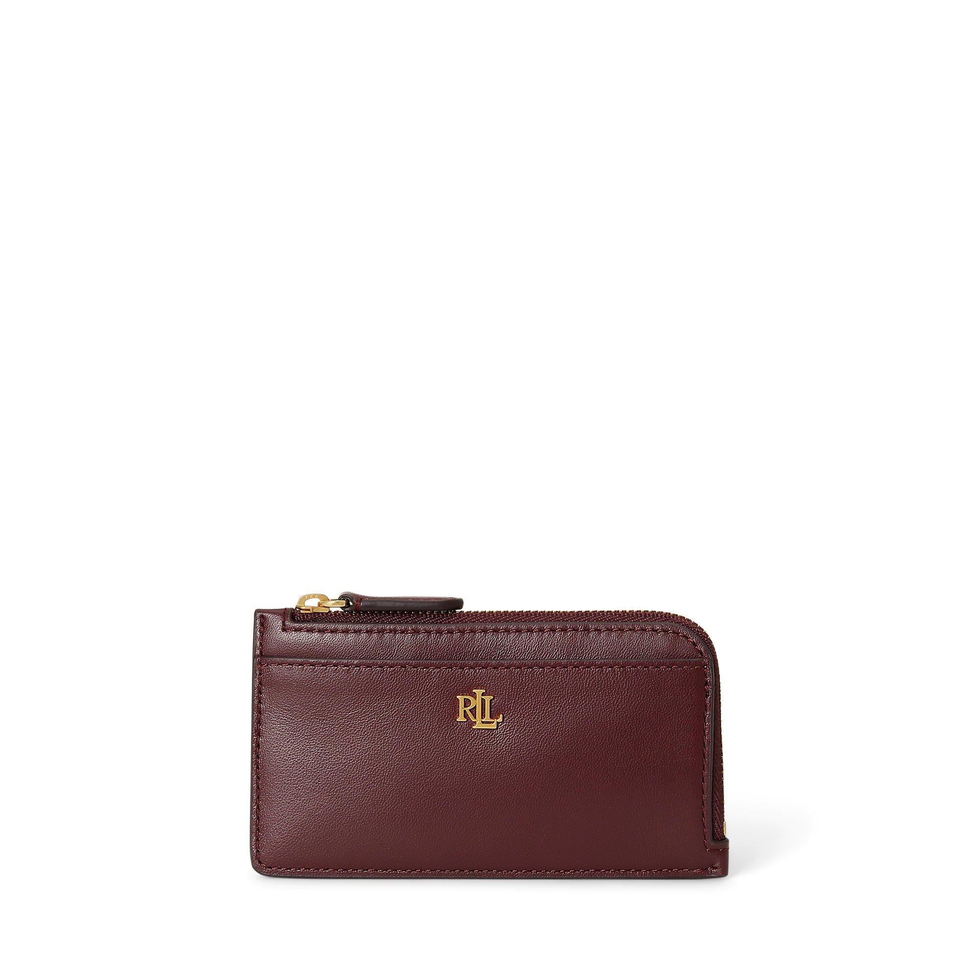 Lauren by Ralph Lauren Women's Zip Card Case Around Purse