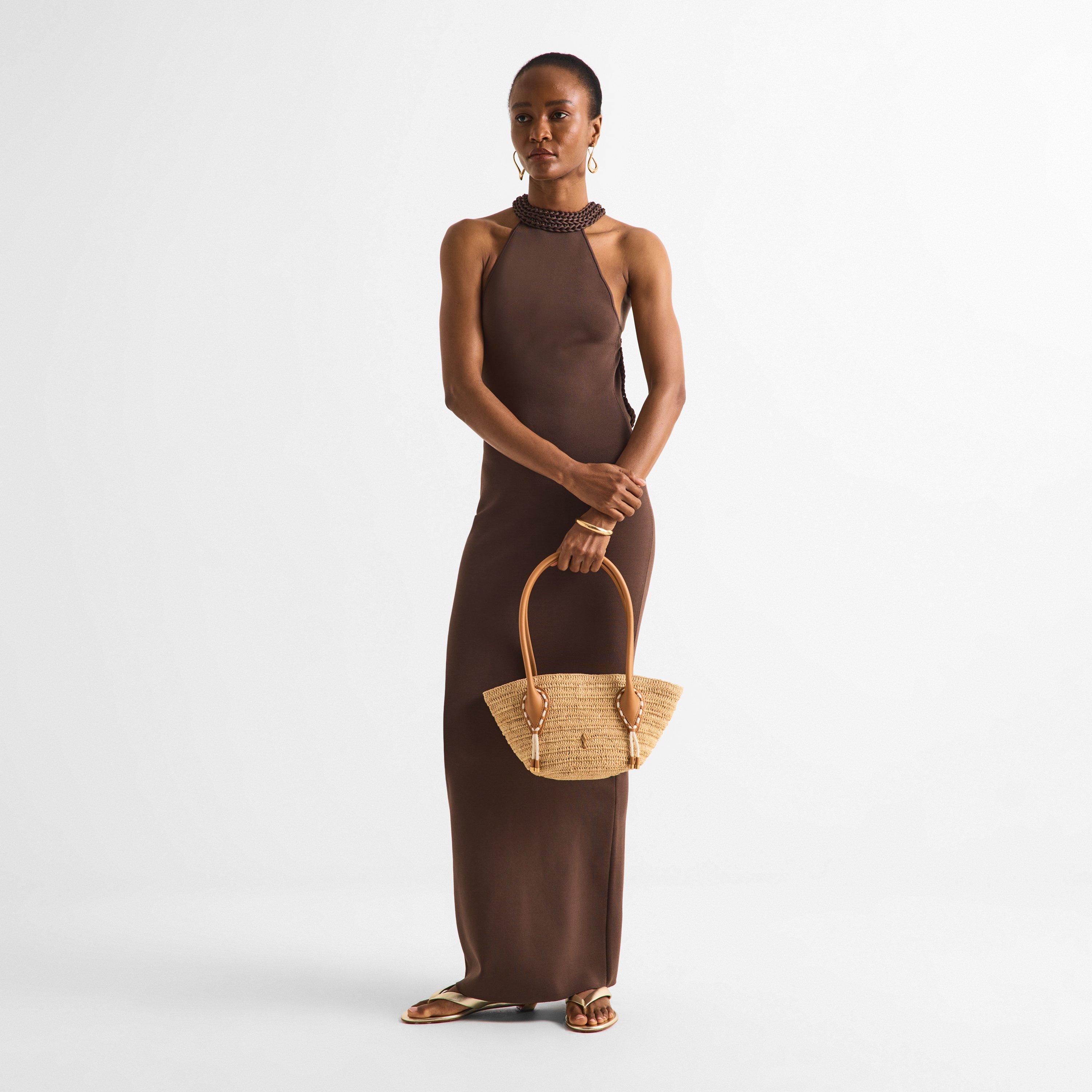 Natural Cuoio - Christian Louboutin - Chr Venus Basket Min Ld64 - 6