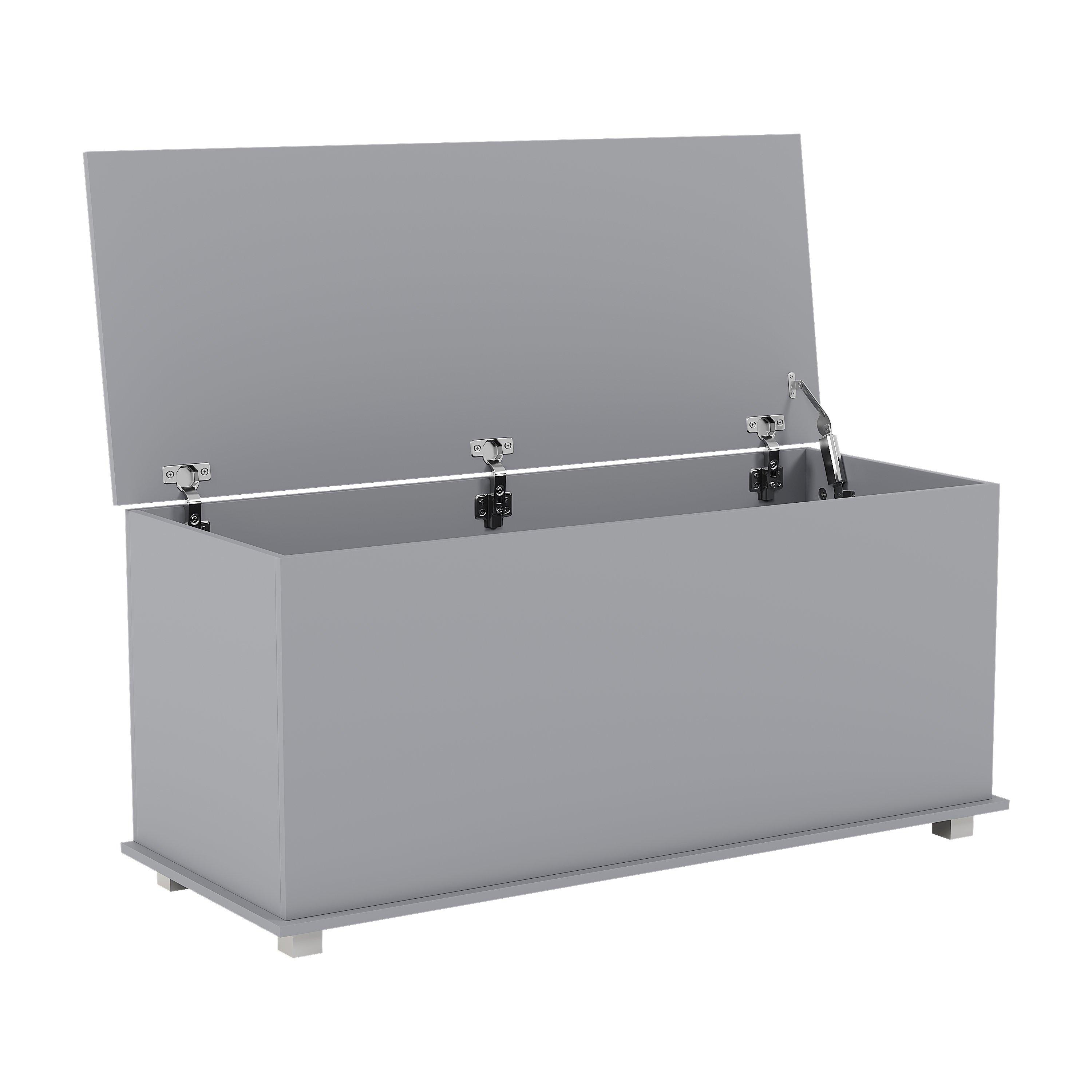 Grey - Lassic - Leon Storage Ottoman Toy Box - 6