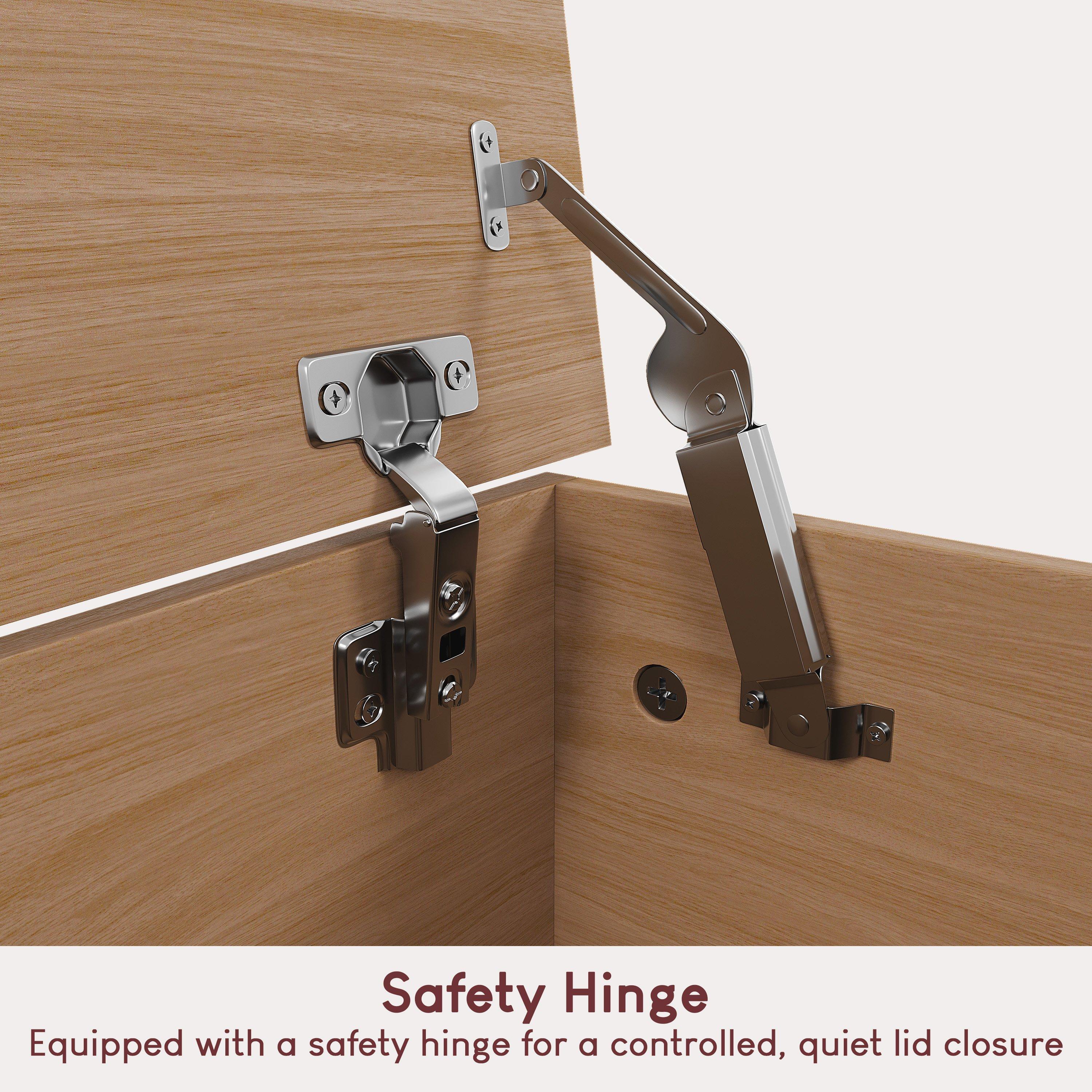 Pine - Lassic - Leon Storage Ottoman Toy Box - 5