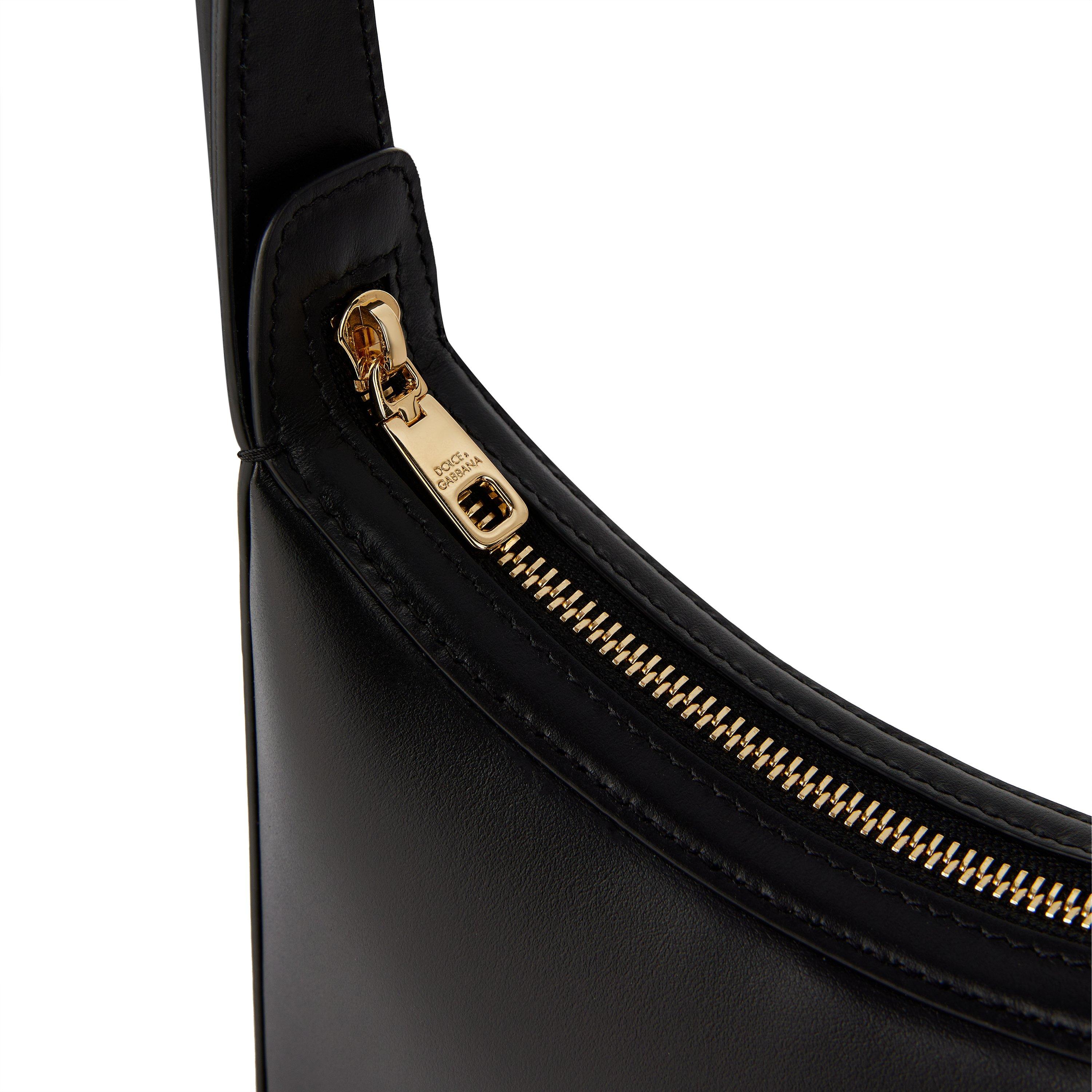Black/Gold - Dolce and Gabbana - 3.5 Moon Shoulder Bag - 3