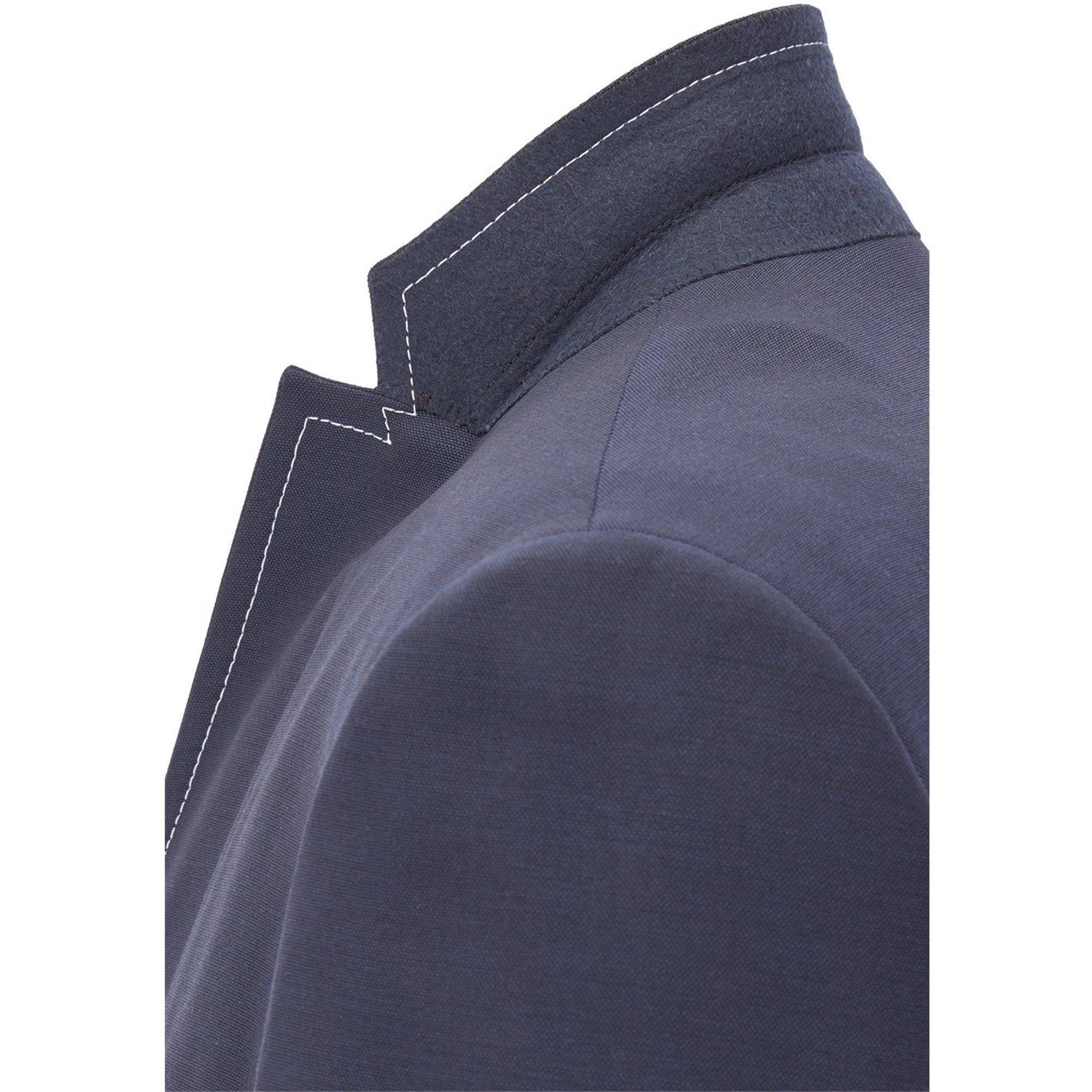 Navy - Boss - Men's Rawen Structured Long Sleeve Button Blazer - 2