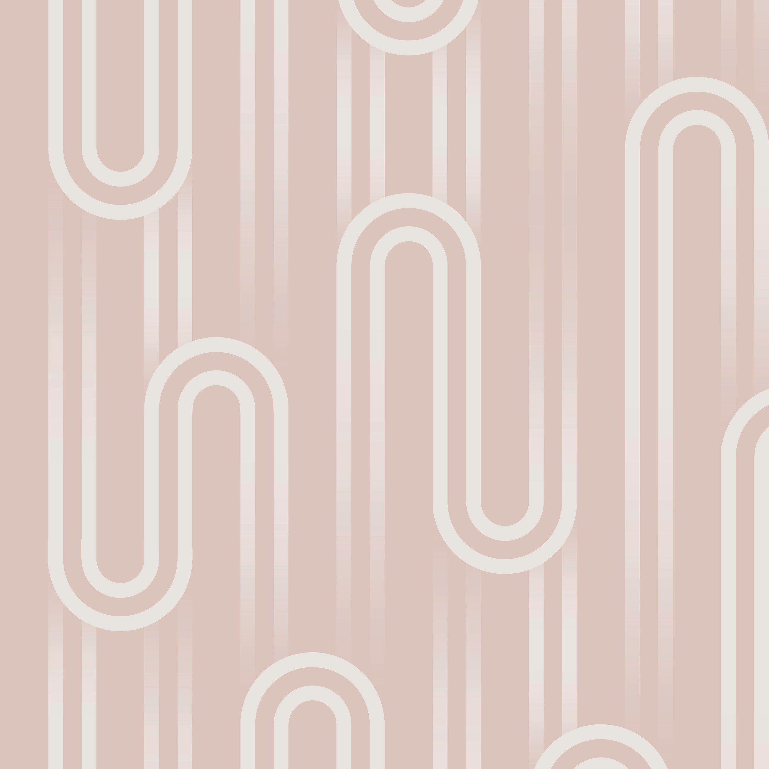 Pink - Envy - Envy Ups n Downs Peach Wallpaper - 2
