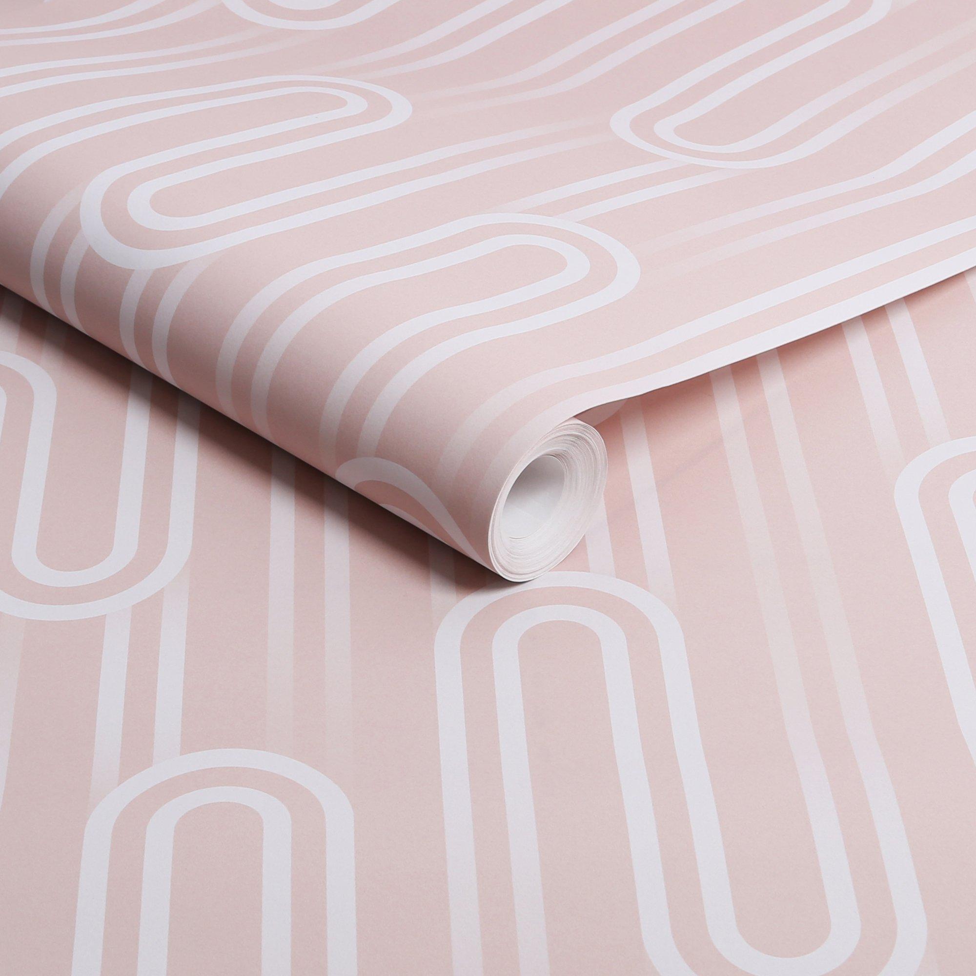 Pink - Envy - Envy Ups n Downs Peach Wallpaper - 3