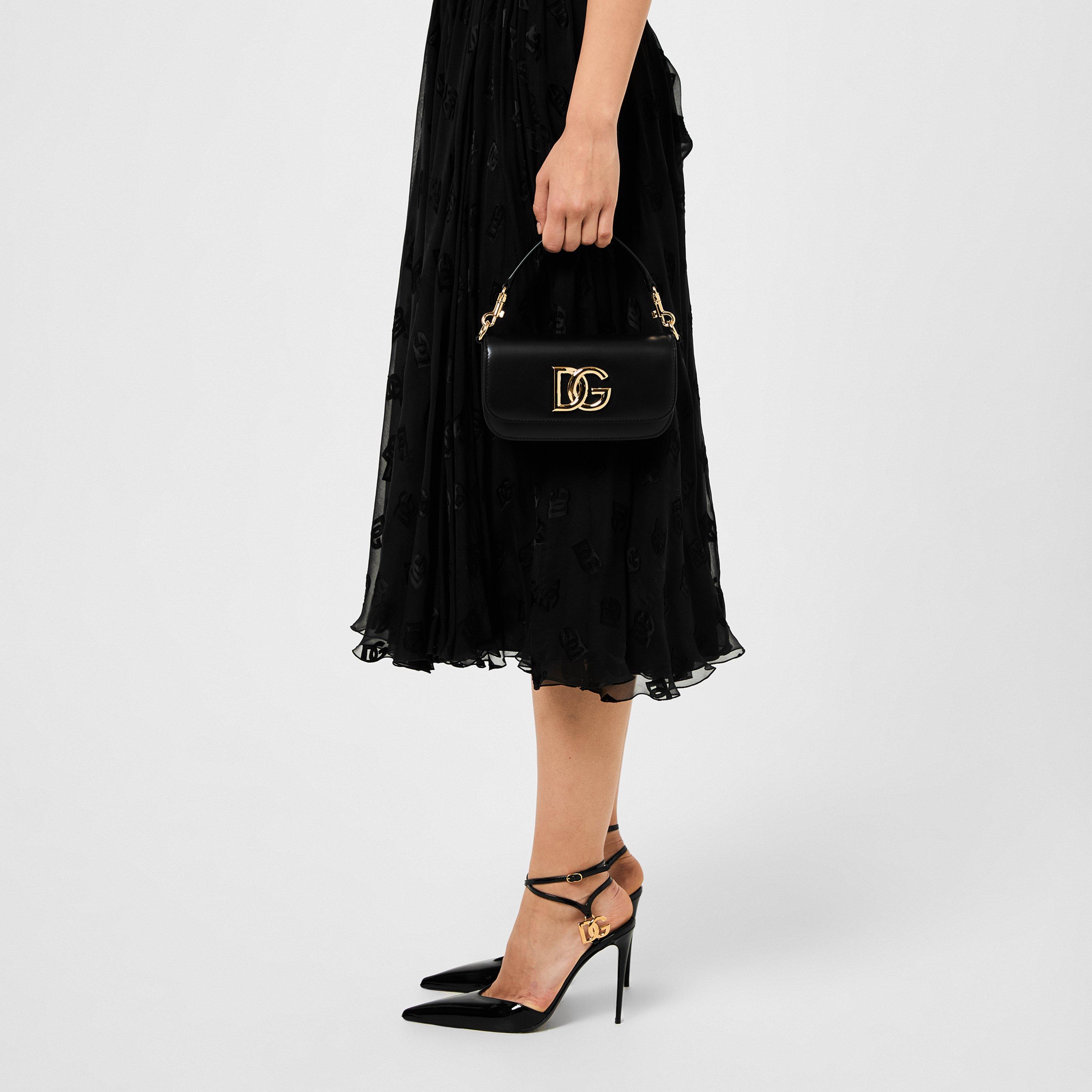 Black/Gold - Dolce and Gabbana - Shoulder Bag - 2