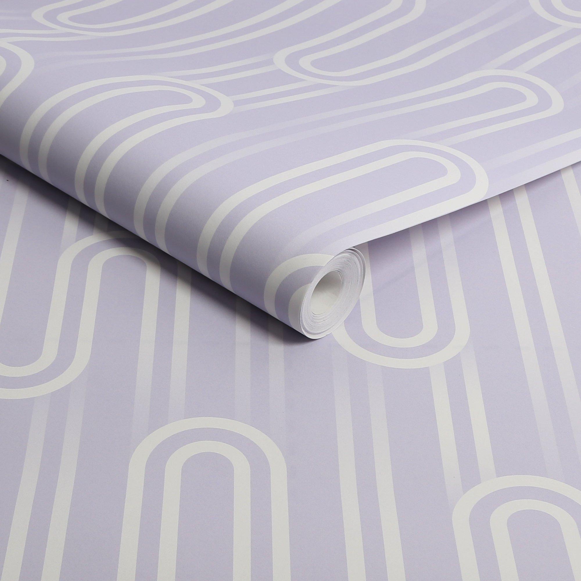 Purple - Envy - Envy Ups n Downs Lavender Wallpaper - 3