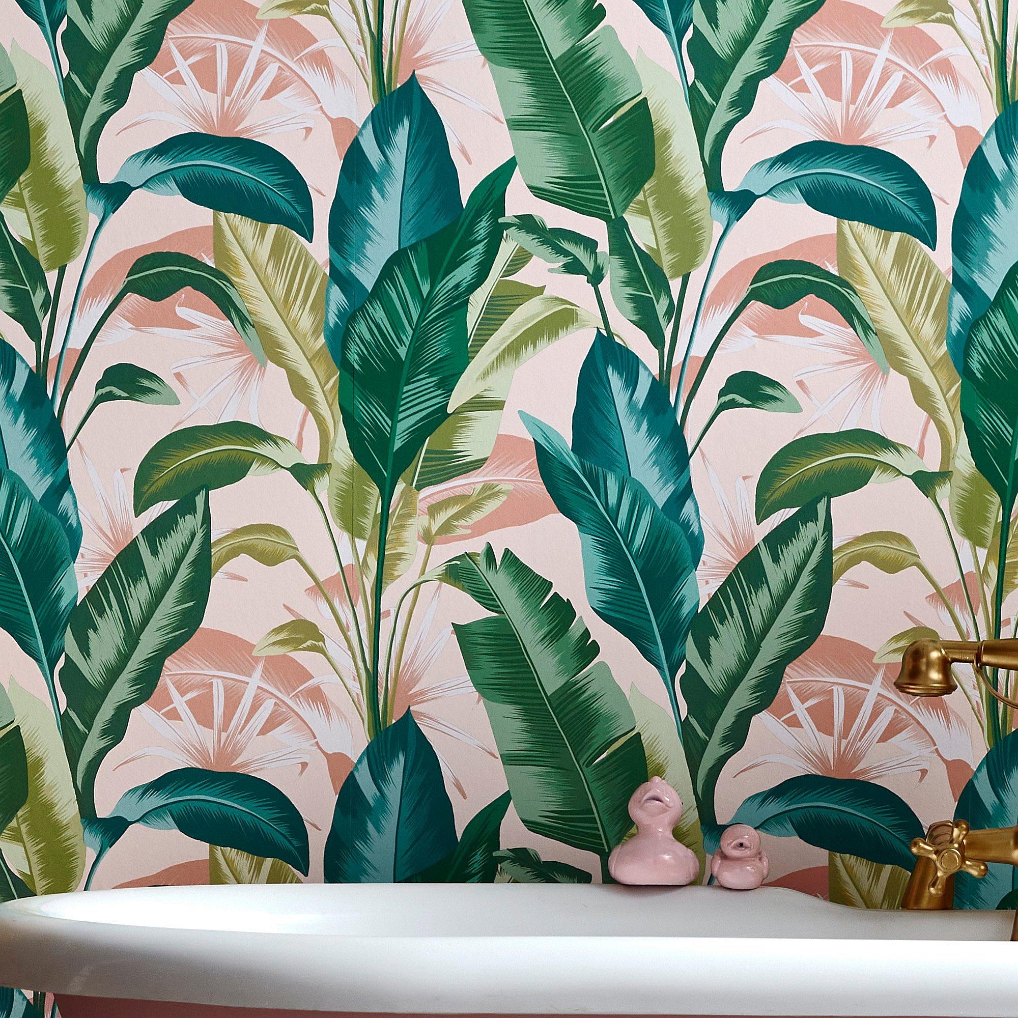 Pink - Envy - Envy Leaf It Out Sunrise Wallpaper - 1