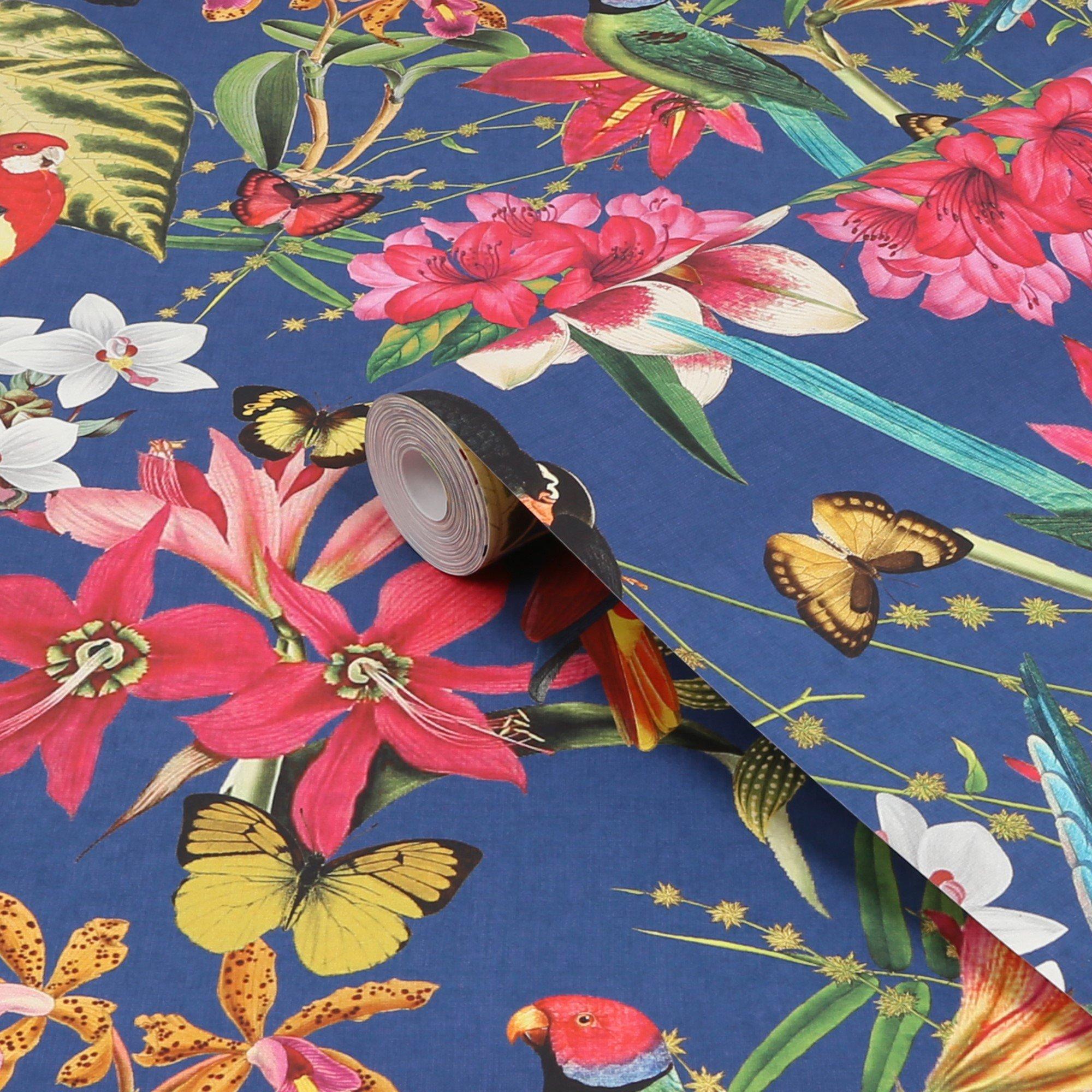 Blue - Envy - Envy Paradiso Deep Navy Wallpaper - 3