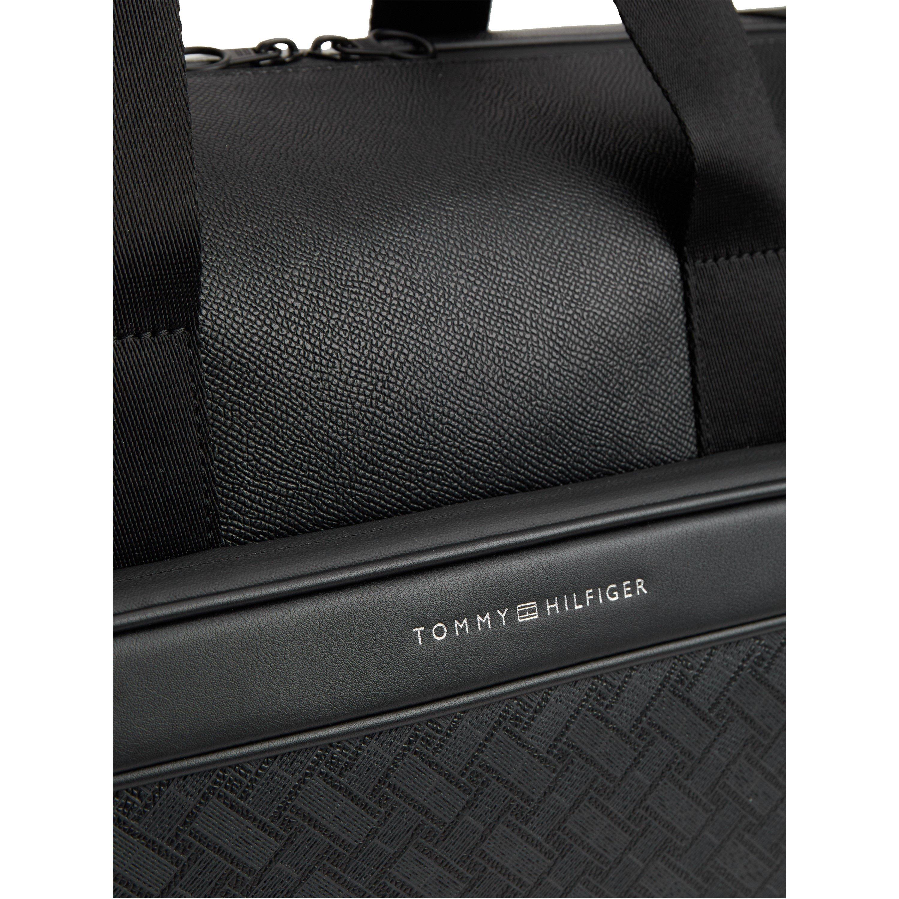 Black - Tommy Hilfiger - Men's Modern Monogram Holdall - 4