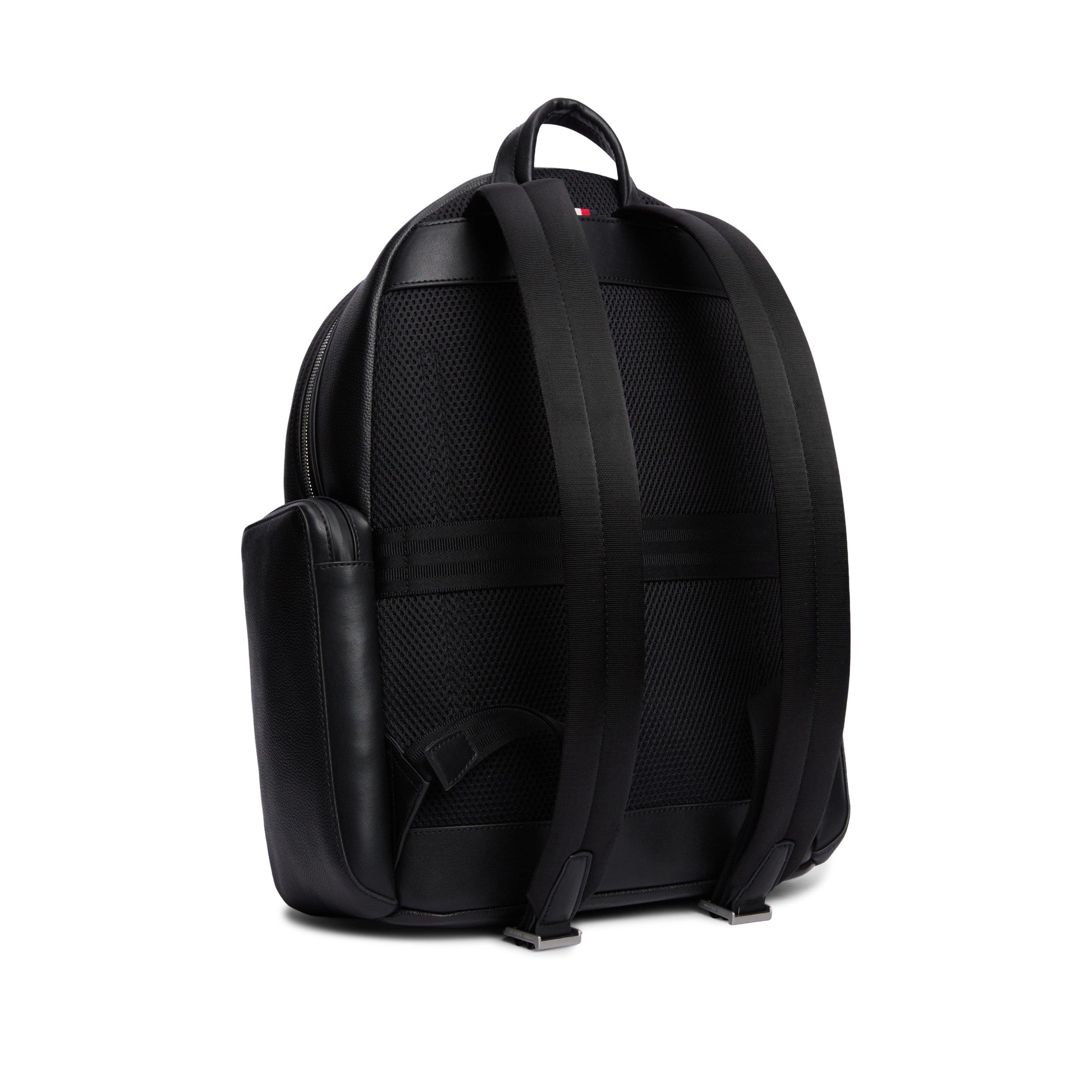 Black - Tommy Hilfiger - Tommy Bus Lthr BkPk  Sn64 - 4
