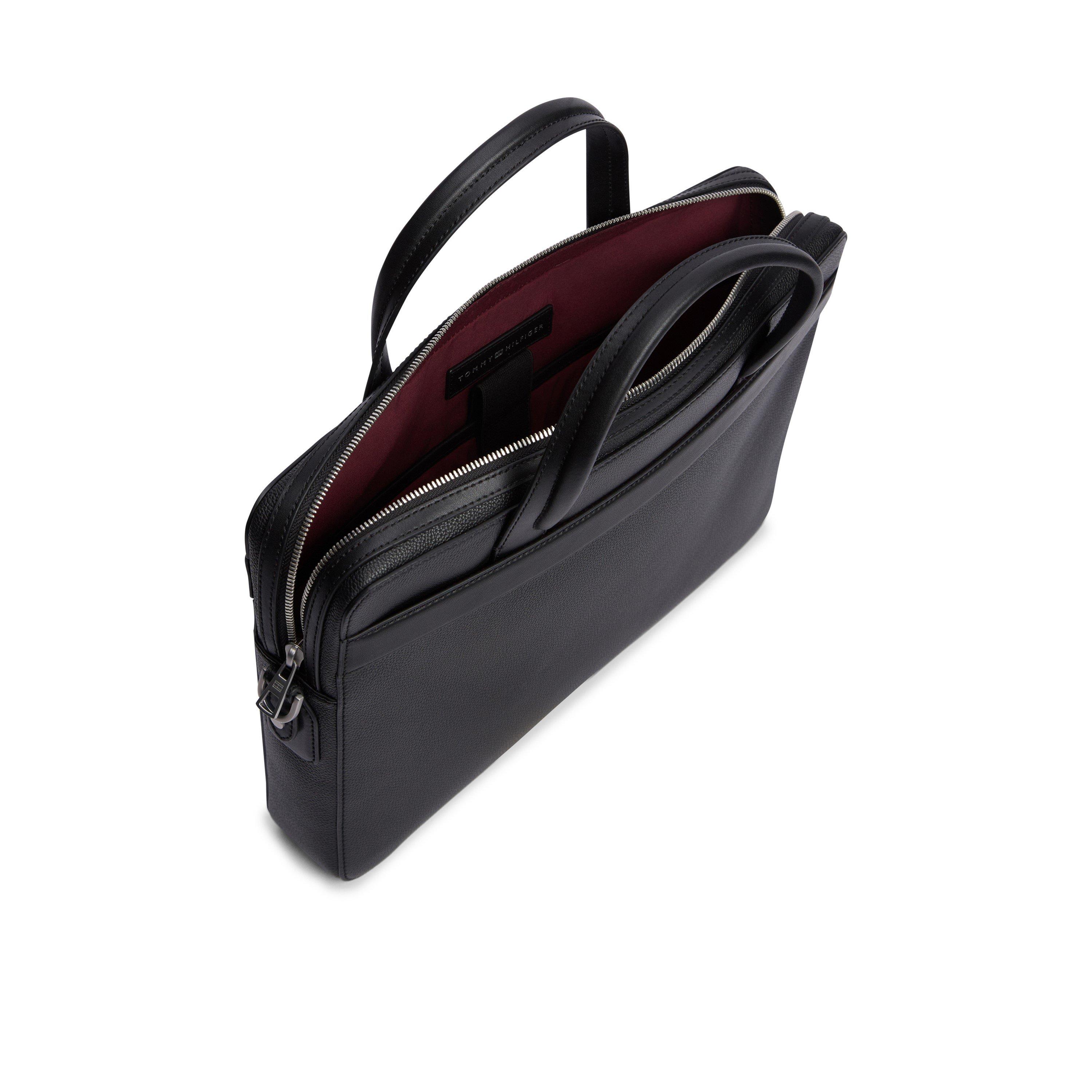 Black - Tommy Hilfiger - Tommy Bus Lthr Cmptr S64 - 2