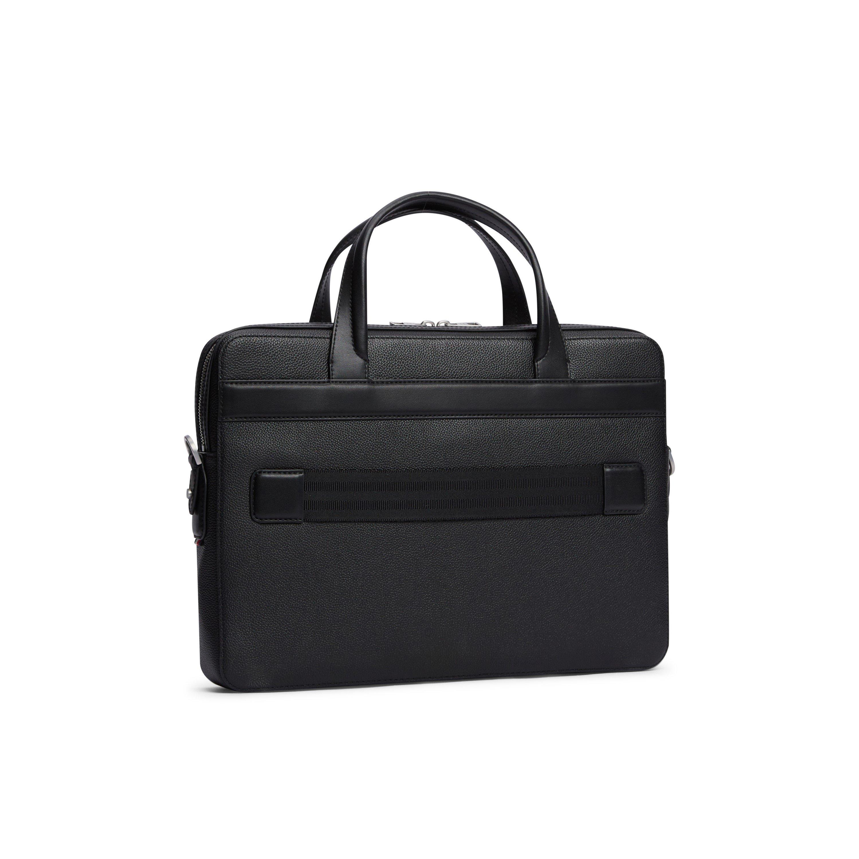 Black - Tommy Hilfiger - Tommy Bus Lthr Cmptr S64 - 4