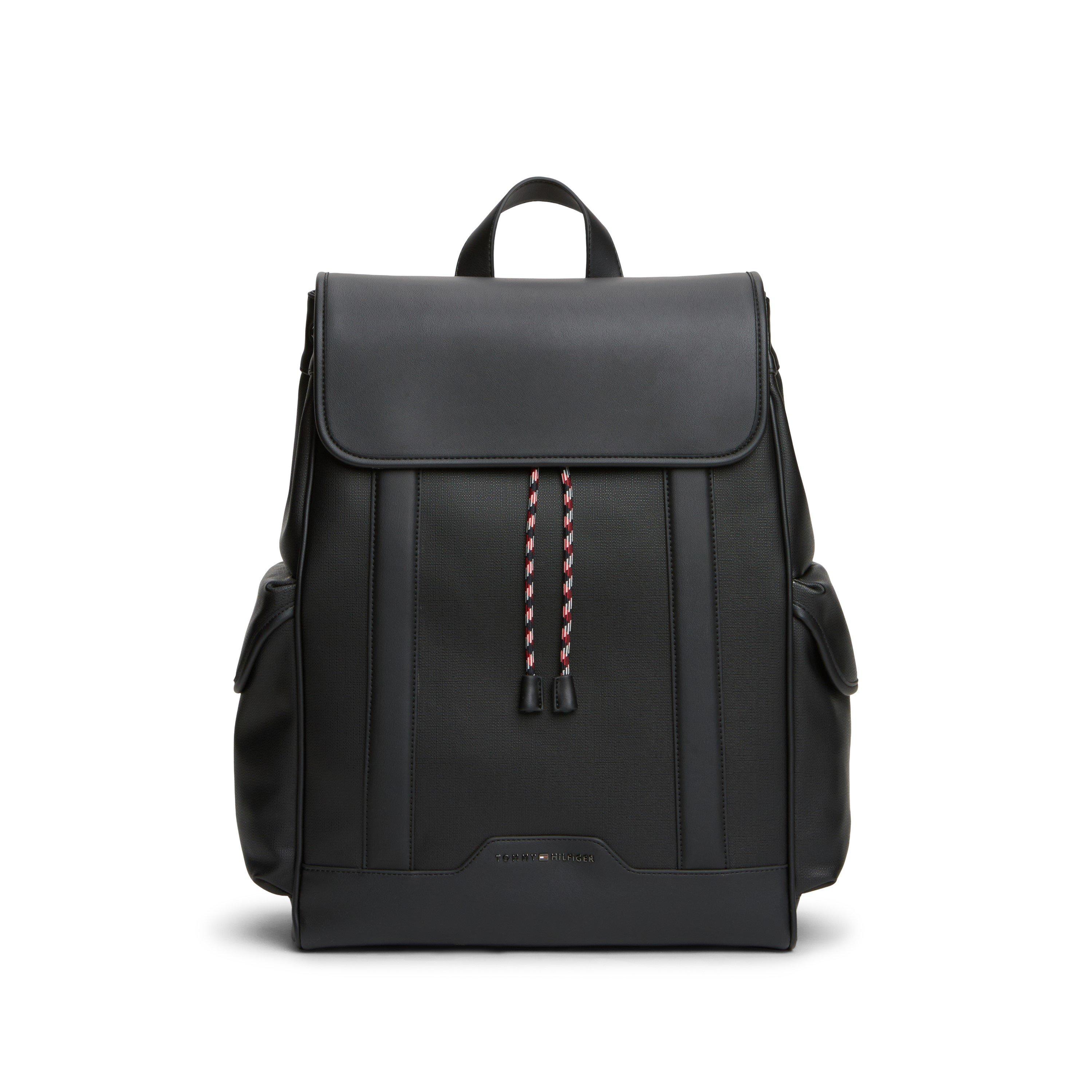Black - Tommy Hilfiger - Texture Backpack - 1