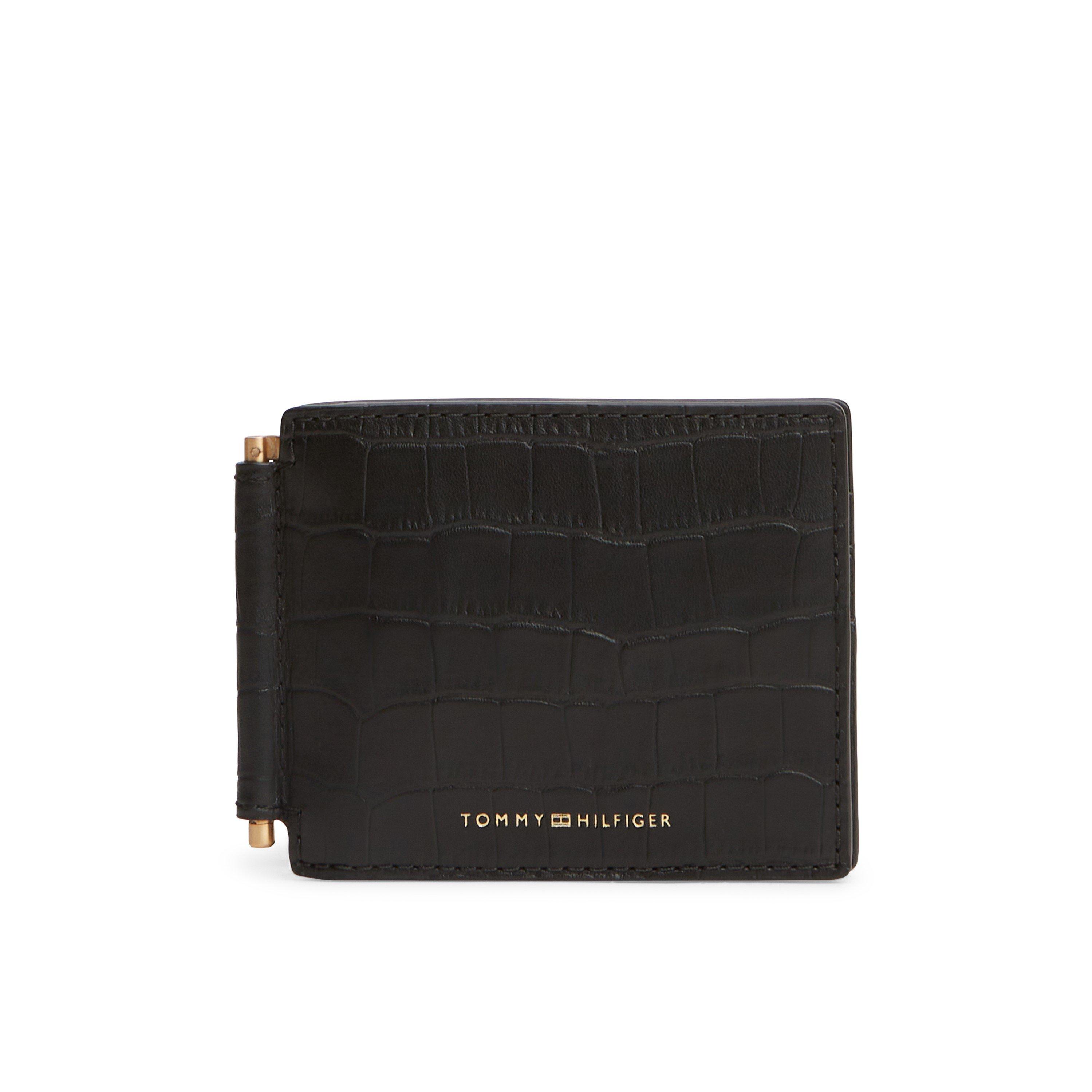 Black - Tommy Hilfiger - Tommy Croc Wallet S64 - 1
