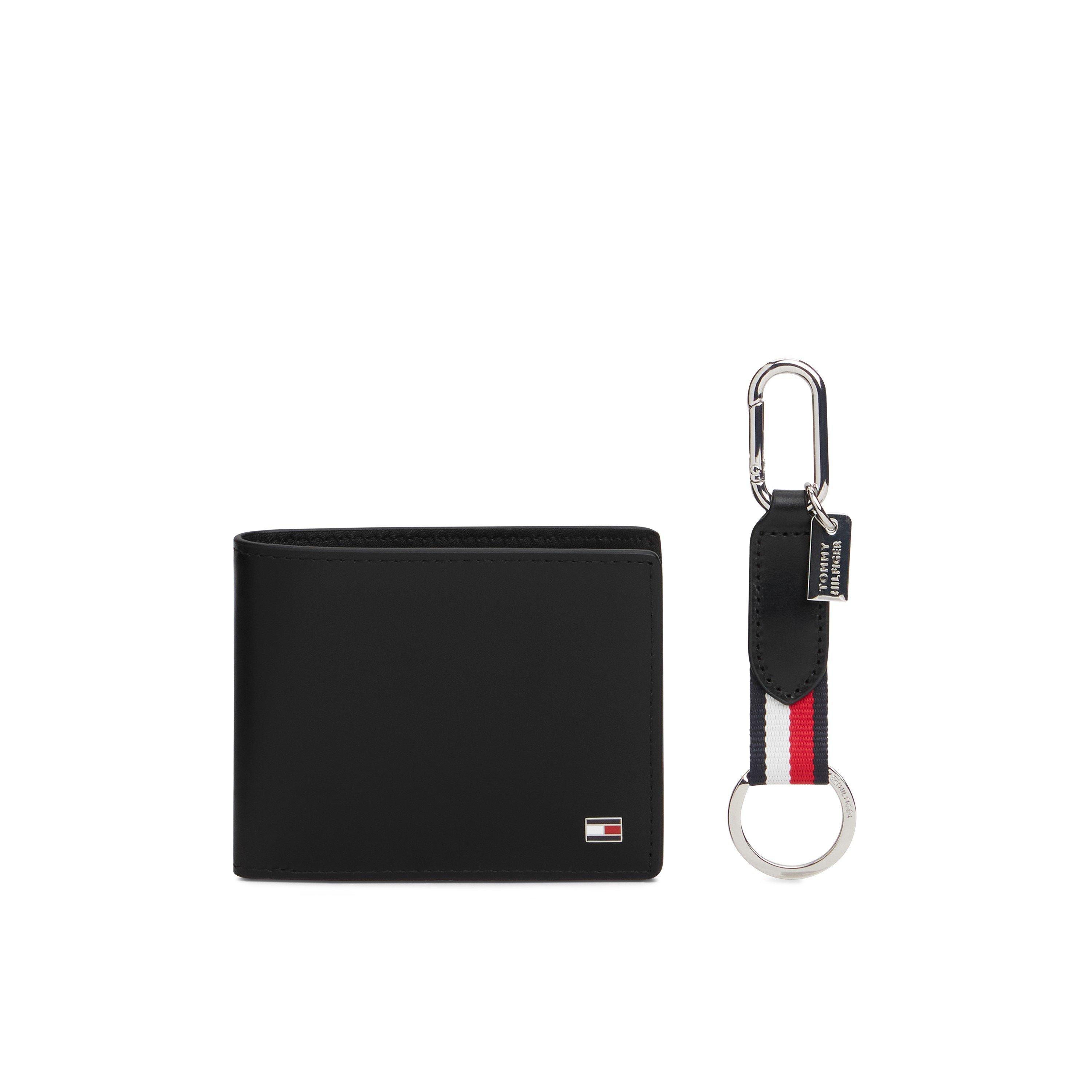 Black - Tommy Hilfiger - Tommy Wallet & Fob S64 - 1