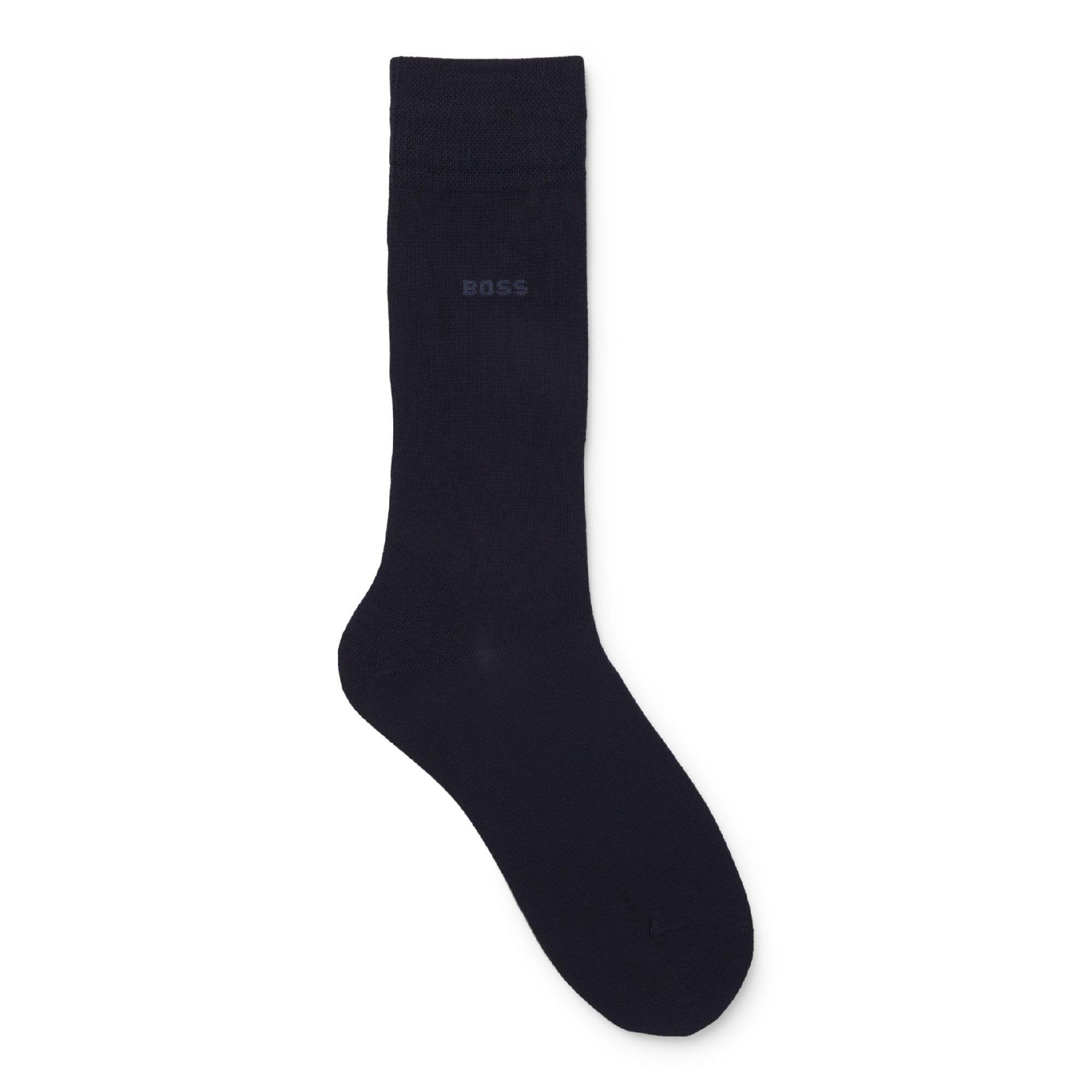 Dark Blue - Boss - Edward Gentle Socks - 2