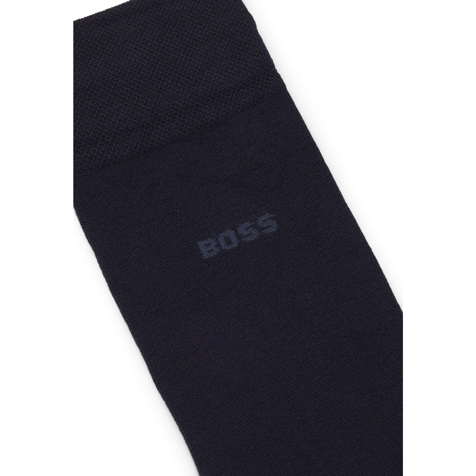 Dark Blue - Boss - Edward Gentle Socks - 4