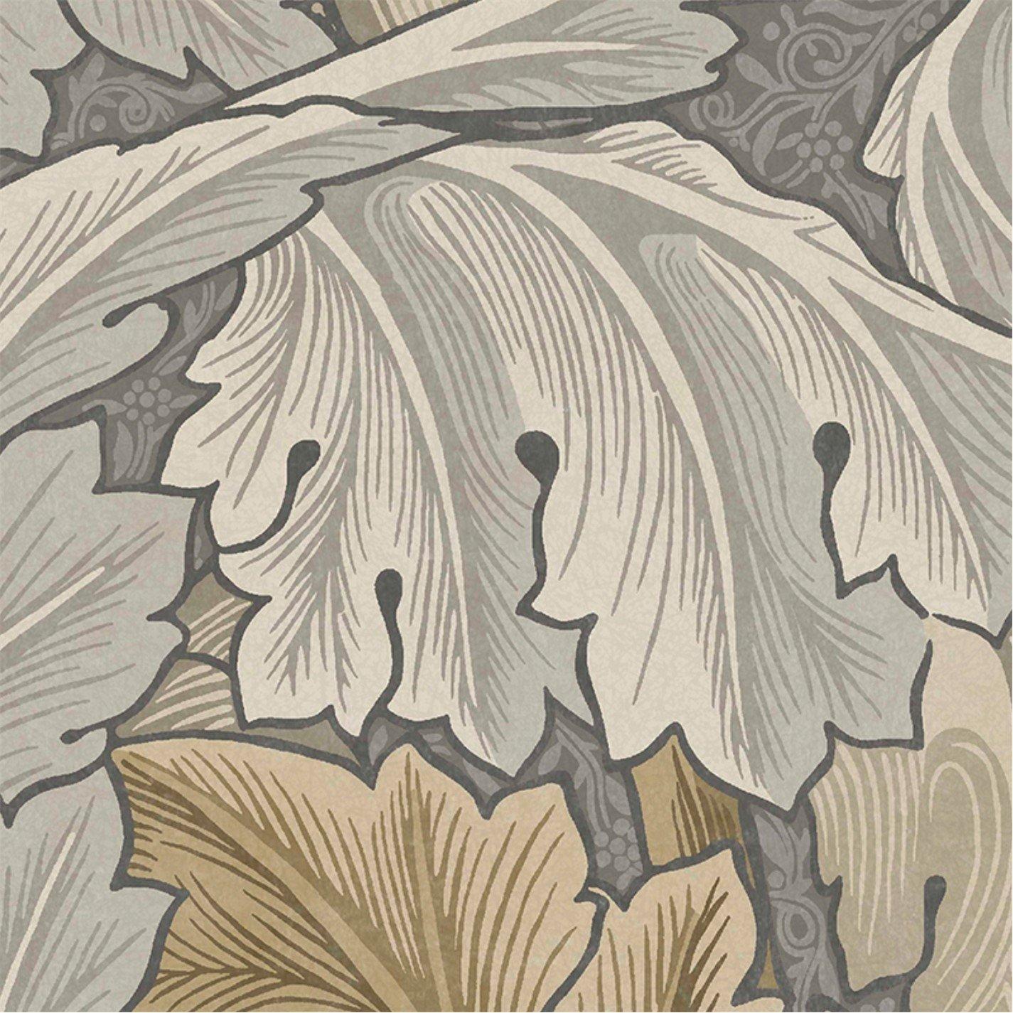 Neutral - William Morris at Home - Acanthus Neutral Wallpaper - 4