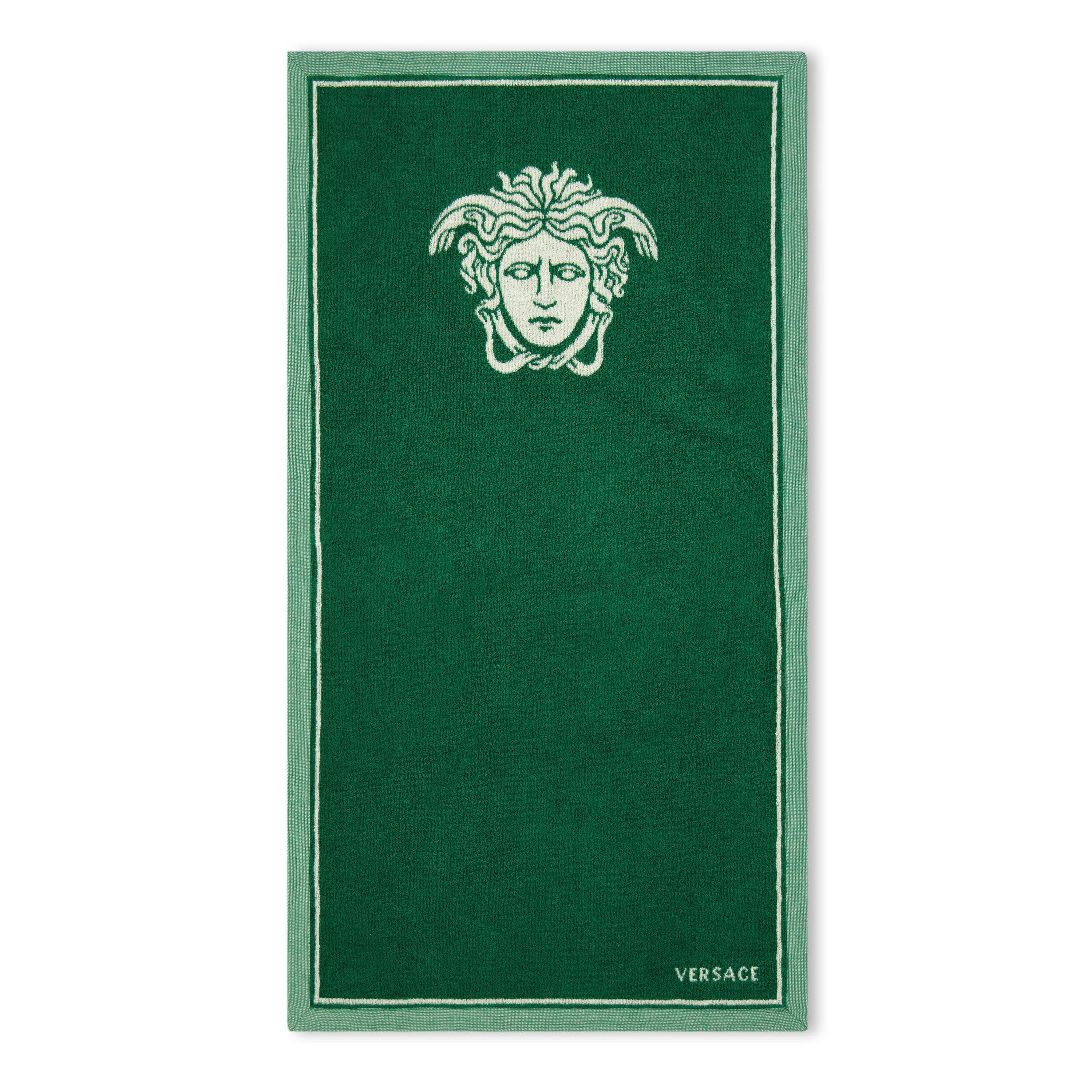 Versace Home Terry Sport Towel - Green