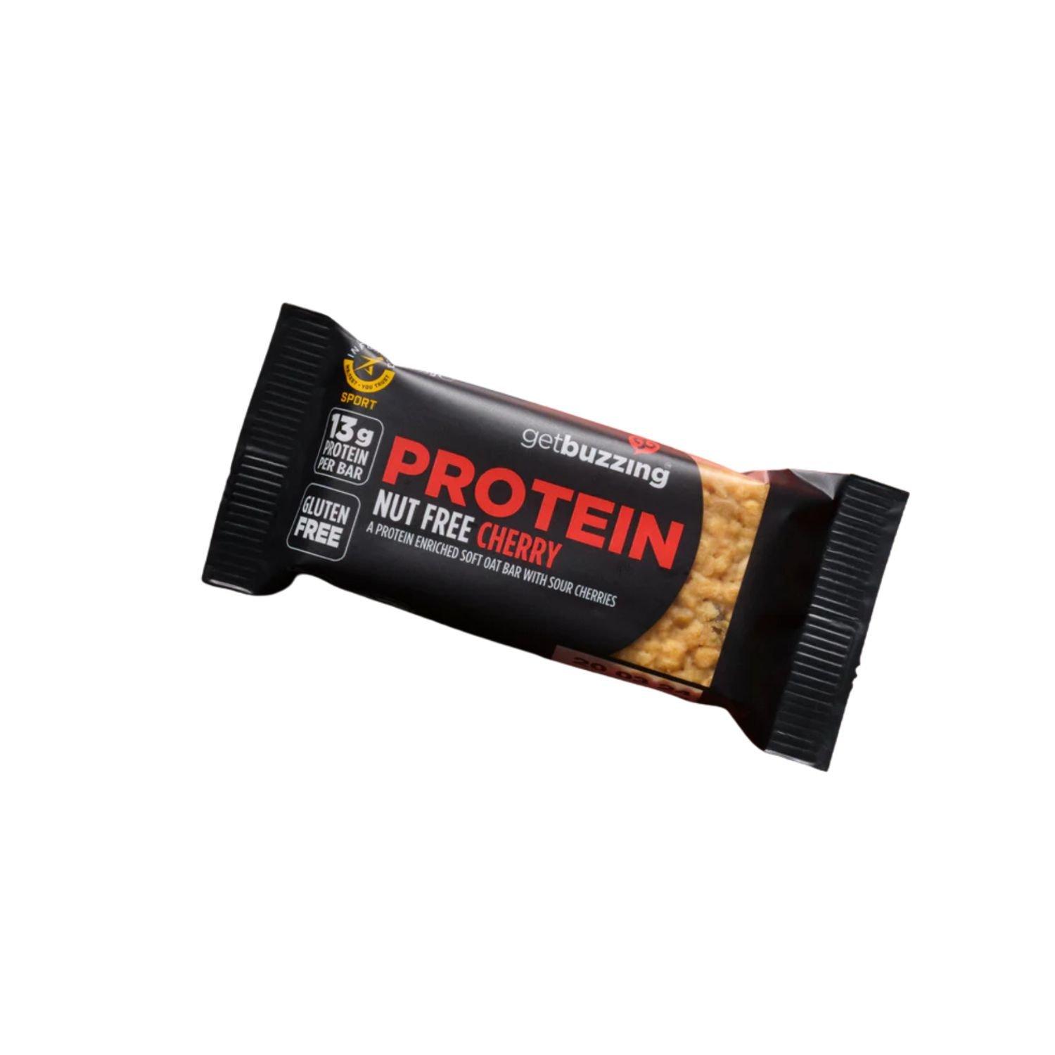 Cherry - Get Buzzing - Get Buzzing Protein Flapjack (12 x 55g) - 2