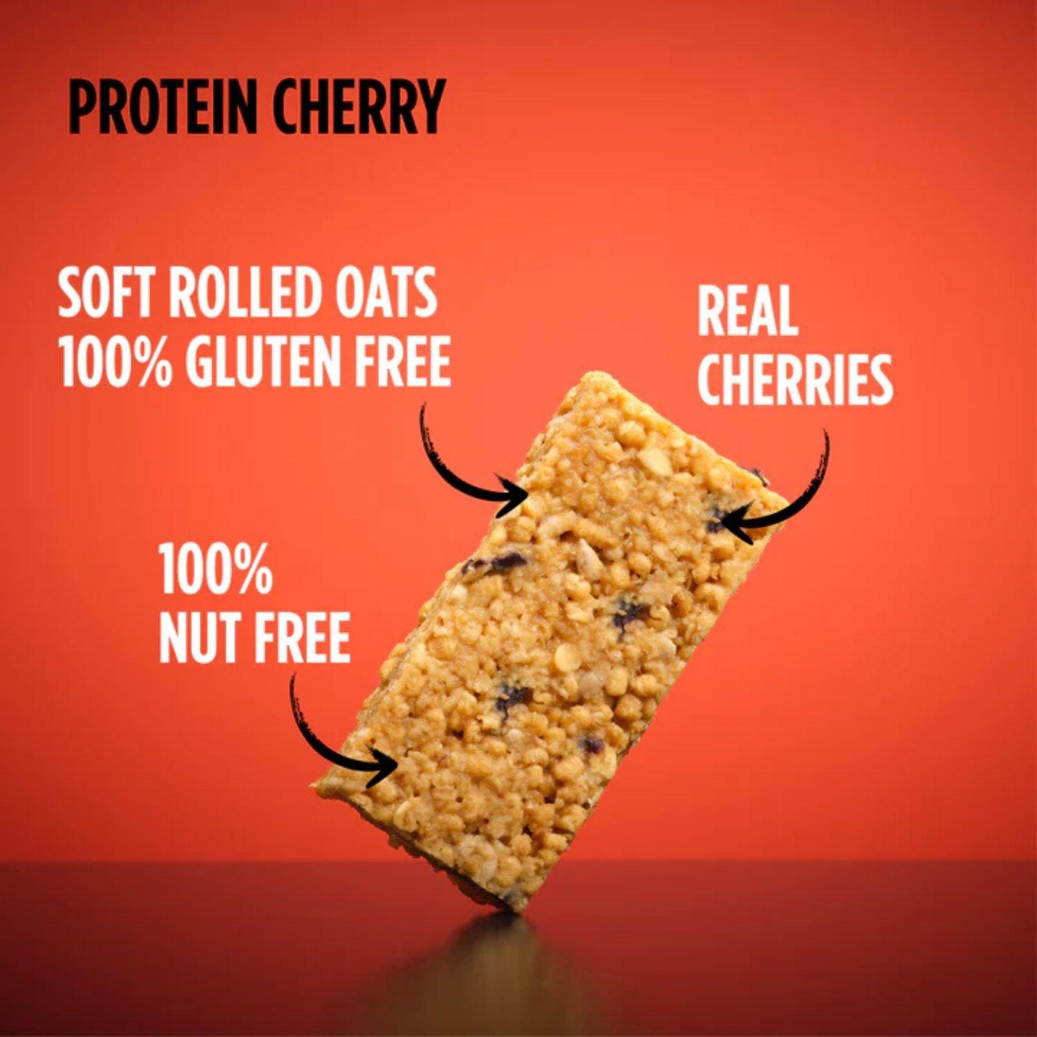 Cherry - Get Buzzing - Get Buzzing Protein Flapjack (12 x 55g) - 3