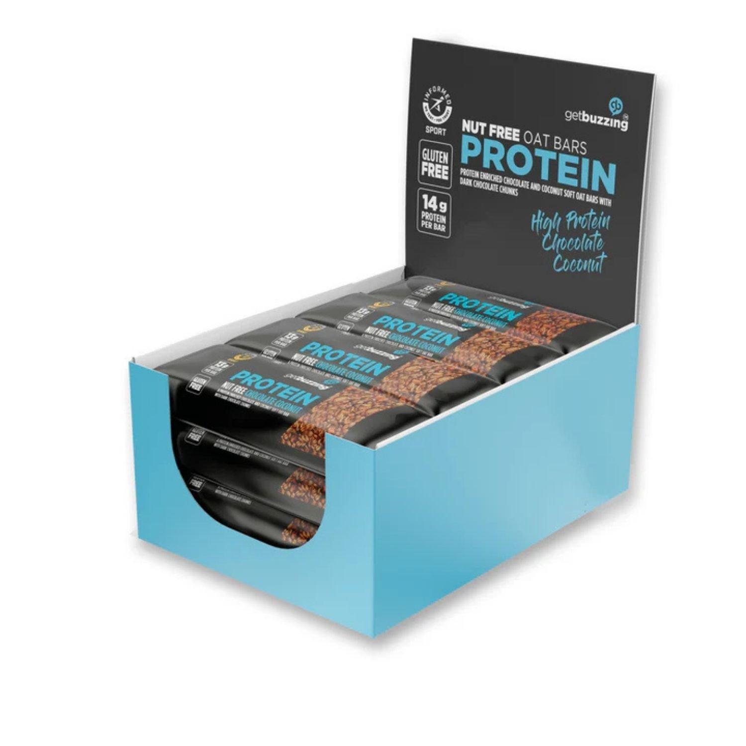 Chocolate Cocon - Get Buzzing - Get Buzzing Protein Flapjack (12 x 55g) - 1