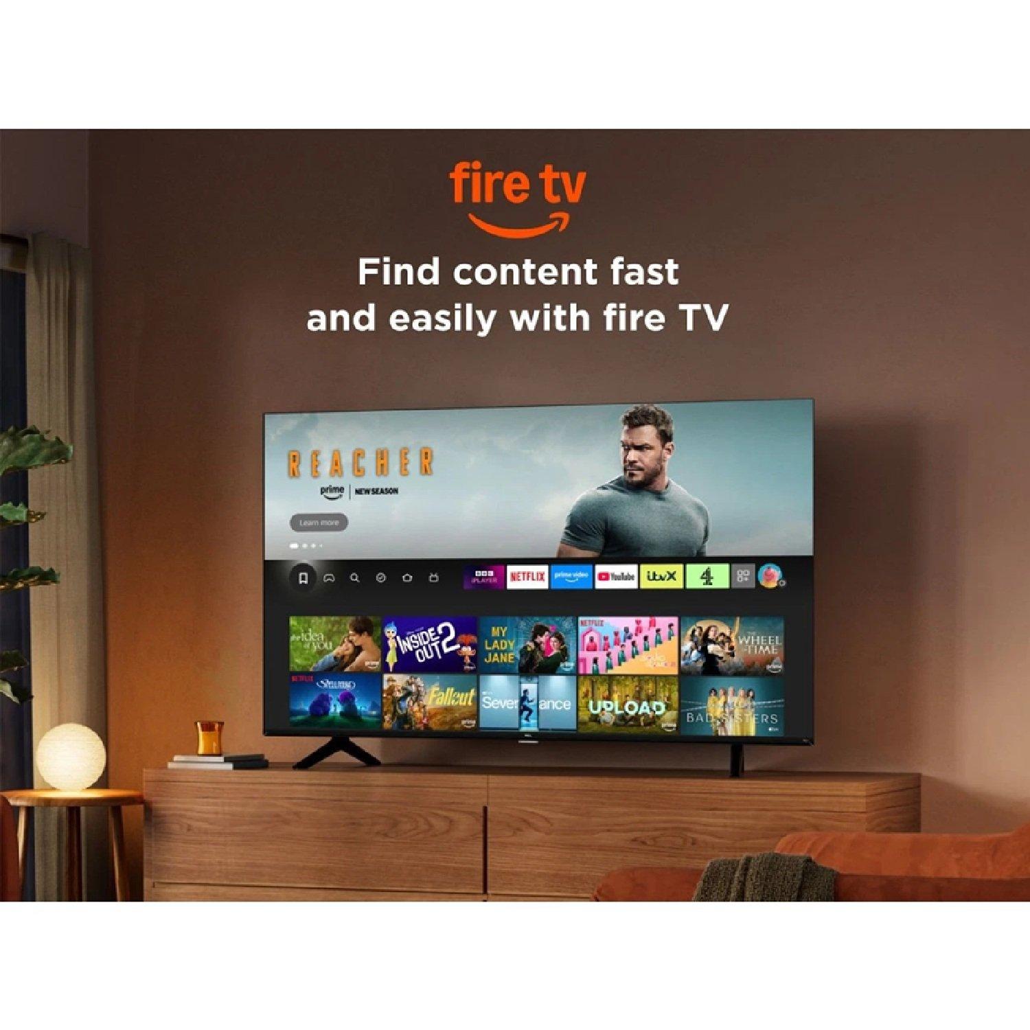 Black - TCL - 32” QLED Full HD Smart Fire TV - 5