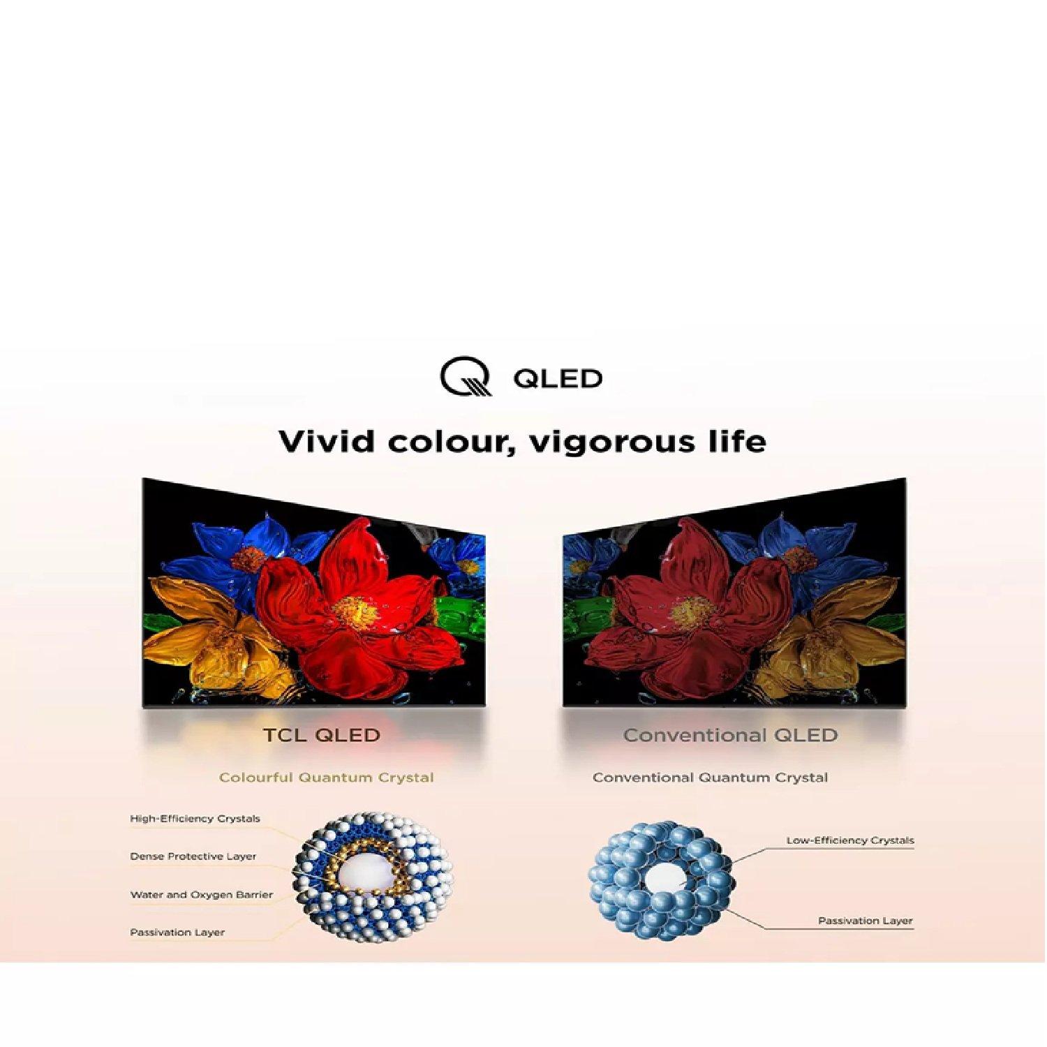 Black - TCL - 43” QLED Full HD Smart Fire TV - 4