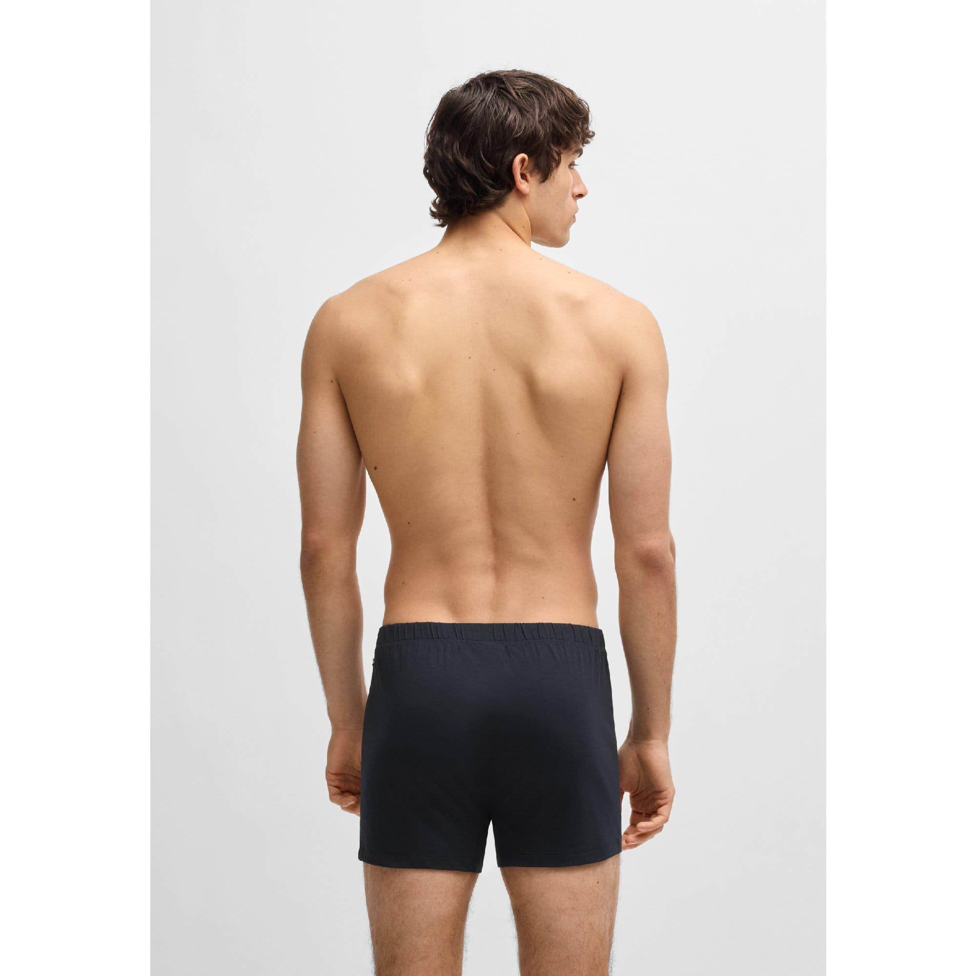 Multi Colour - Boss - 2 Pack of Boxer Shorts in Stretch Cotton - 5