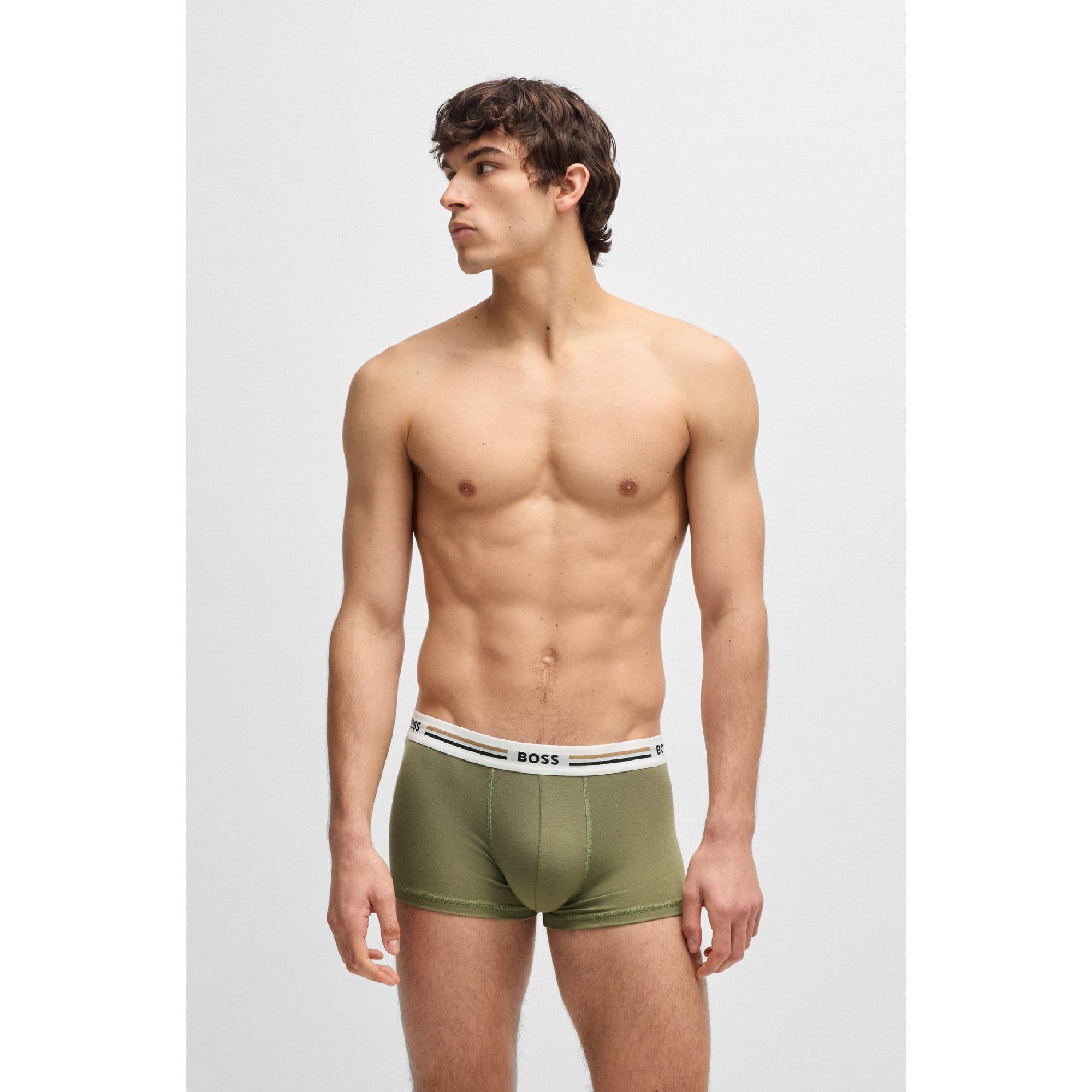 Multi Colour - Boss - 3 Pack of Revive Trunks - 5