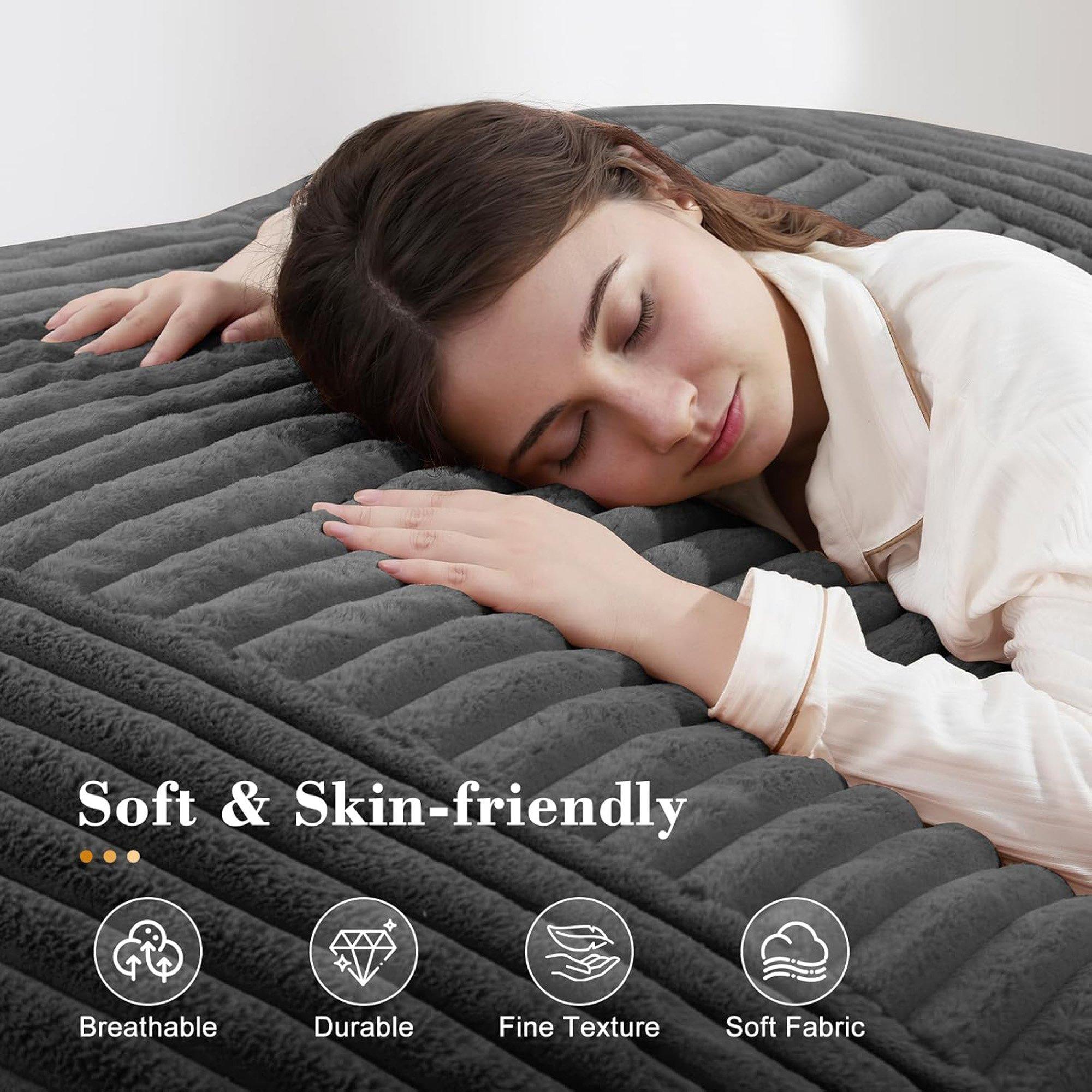 Dark Grey - Urban Meuble - Convertible Memory Foam Bean Bag Lounger - 9