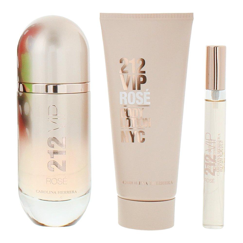 None - Carolina Herrera - Carolina Herrera 212 Vip Rose 3 Piece Gift Set - 2