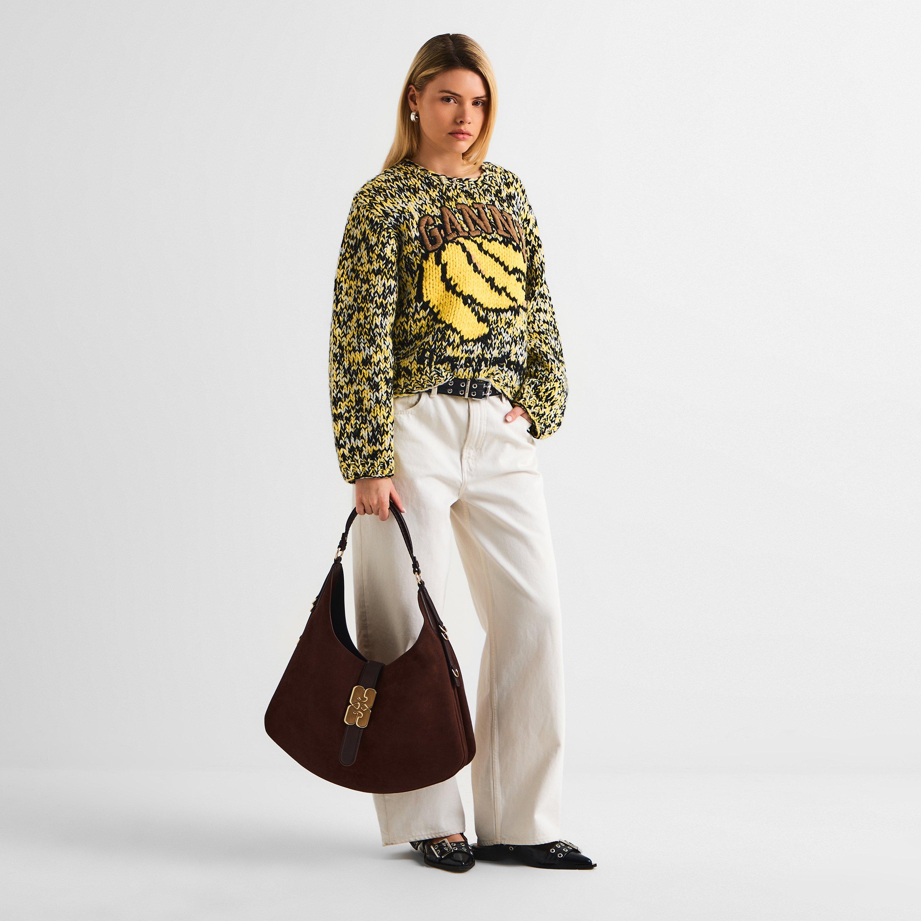 Chicory Coffee - Ganni - Women's Kit Large Sud Hobo Bag - 6