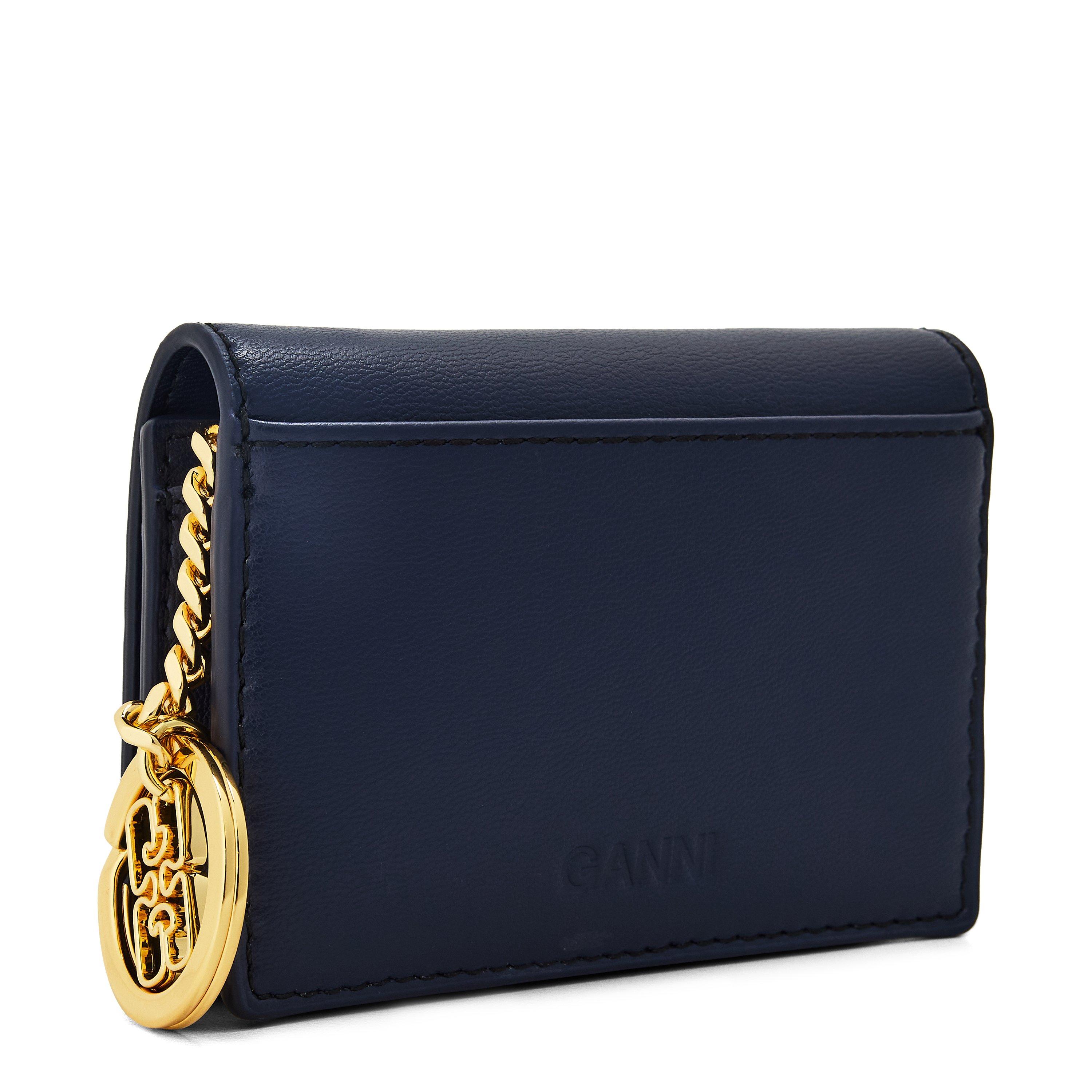 Black/Iris - Ganni - Ganni Crd Hldr Flp Ld62 - 2