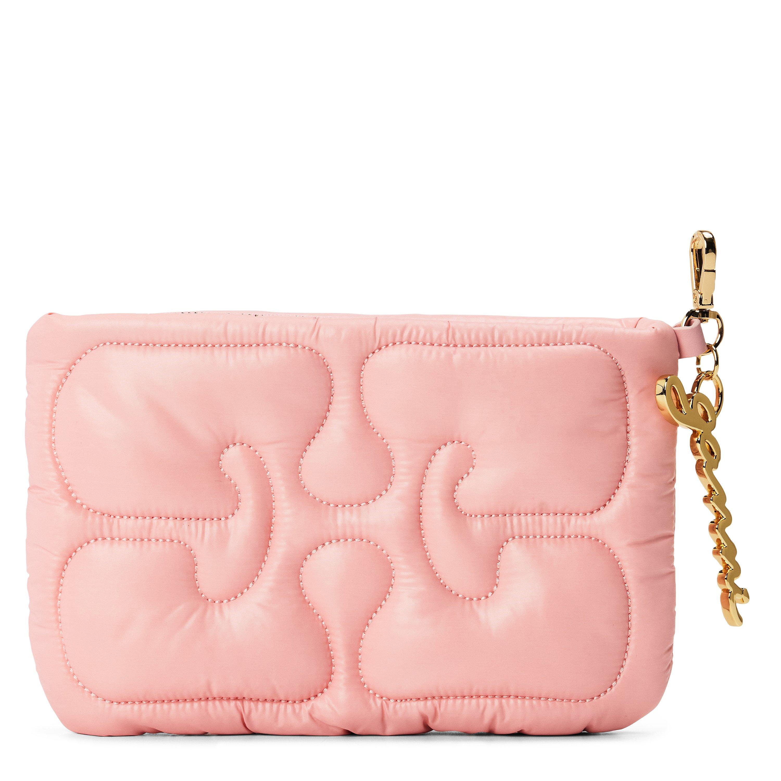 Ganni Women's Quilted Pouch - Chalk Pink
