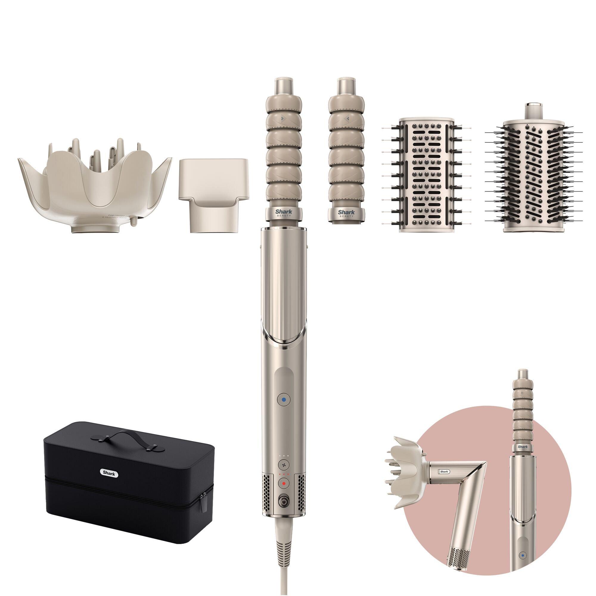 Shark  Flexstyle 5 In 1 Air Styler & Hair Dryer With Case - Stone